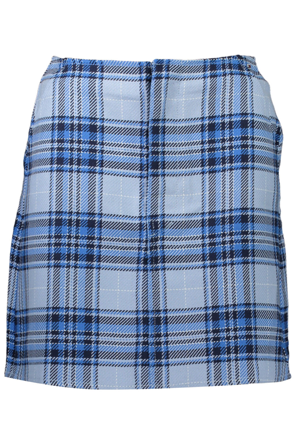tommyhilfigergonnacortadonnaazzurro_1 TOMMY HILFIGER šviesiai mėlynas trumpas moteriškas sijonas