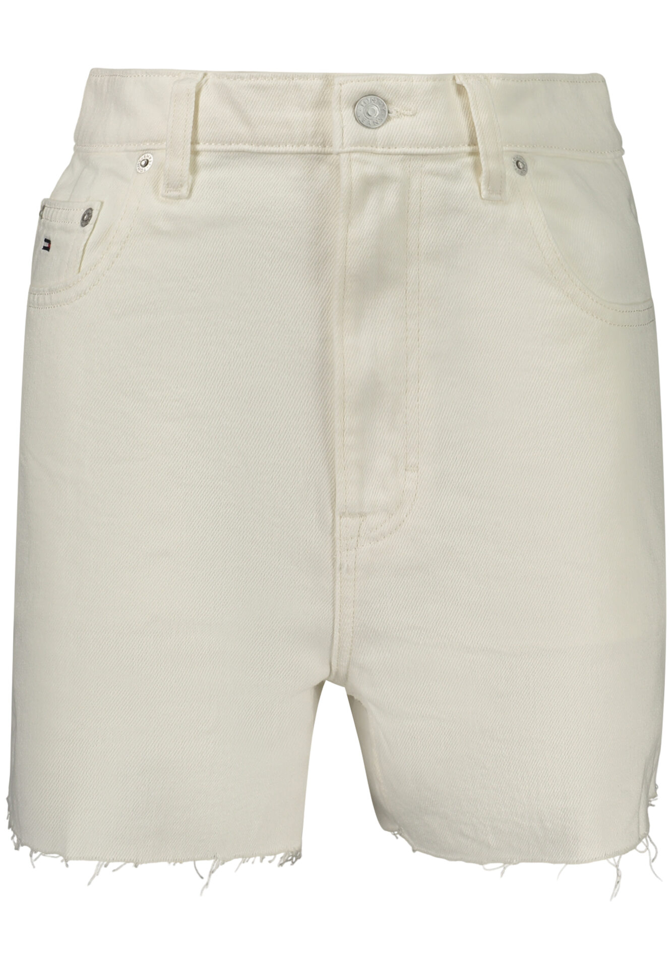 TOMMY HILFIGER JEANS SHORT WOMEN'S WHITE