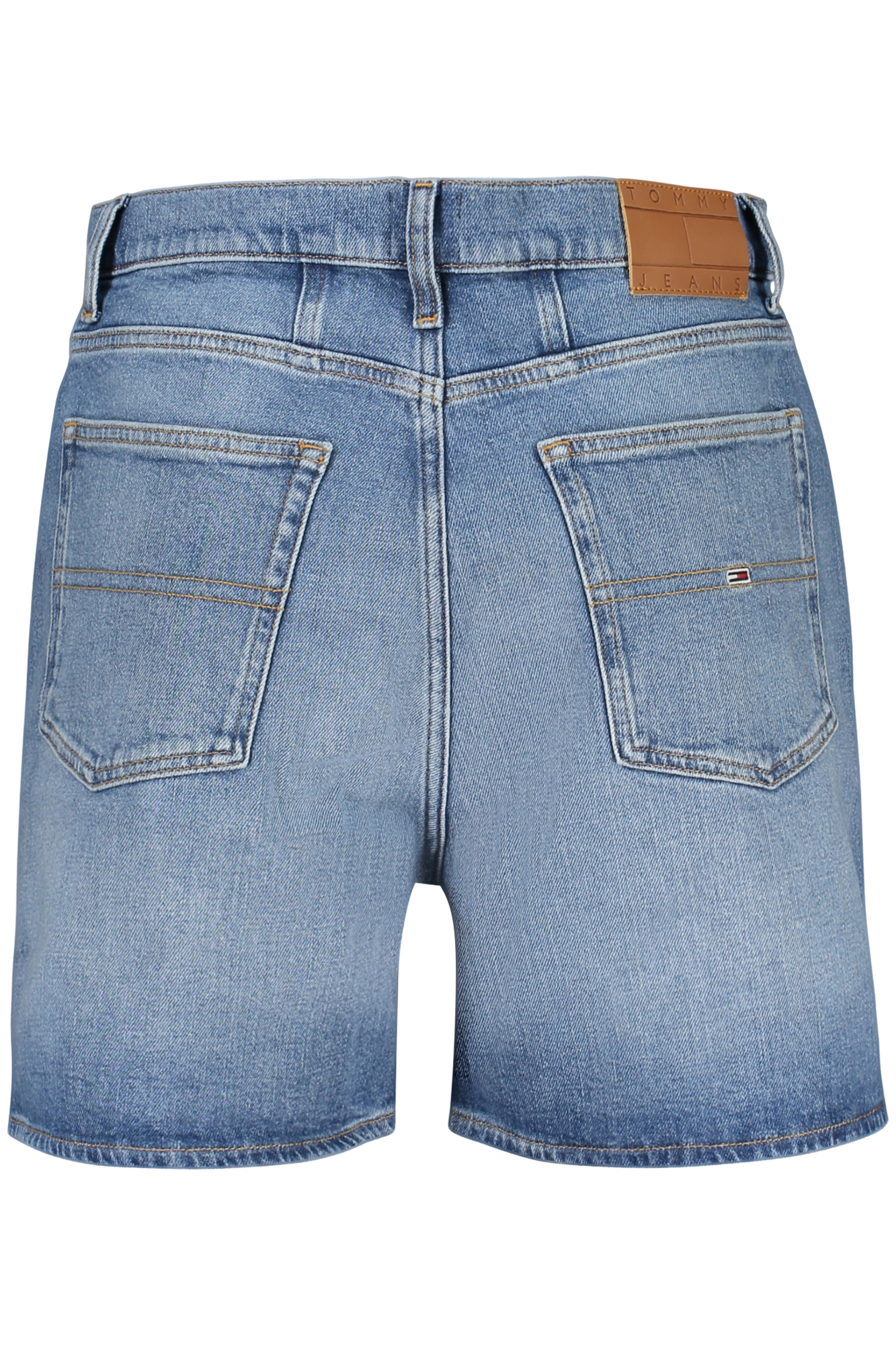 TOMMY HILFIGER JEANS moteriški šortai, mėlyni TOMMY HILFIGER JEANS moteriški šortai, mėlyni - Image 2