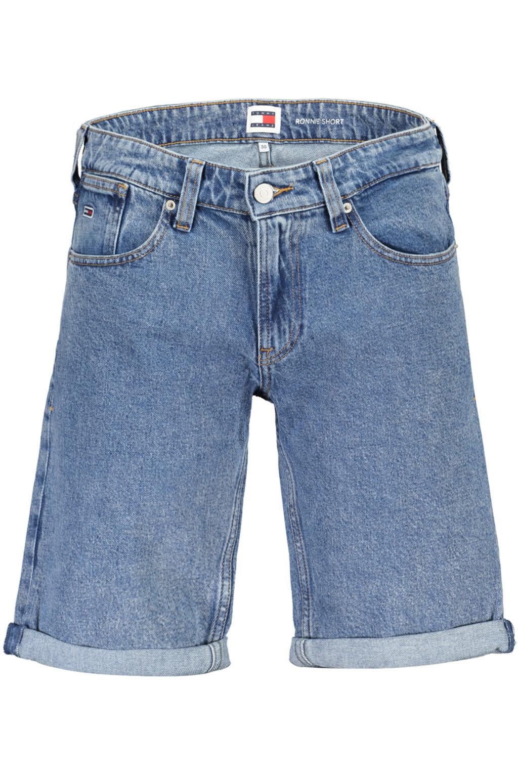tommyhilfigerjeansshortuomoblu_1 TOMMY HILFIGER mėlyni vyriški džinsiniai šortai