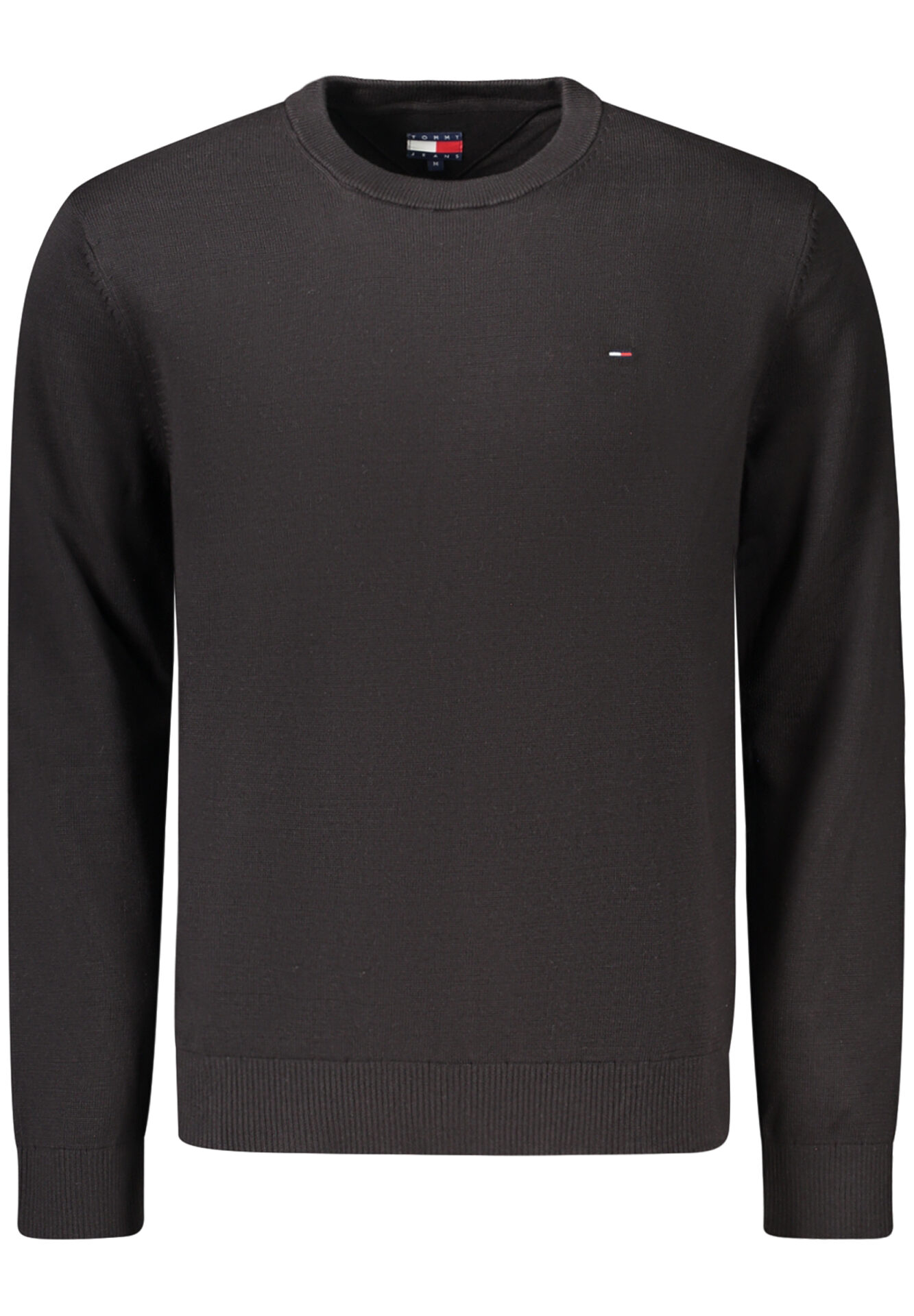 TOMMY HILFIGER MEN'S BLACK SWEATER