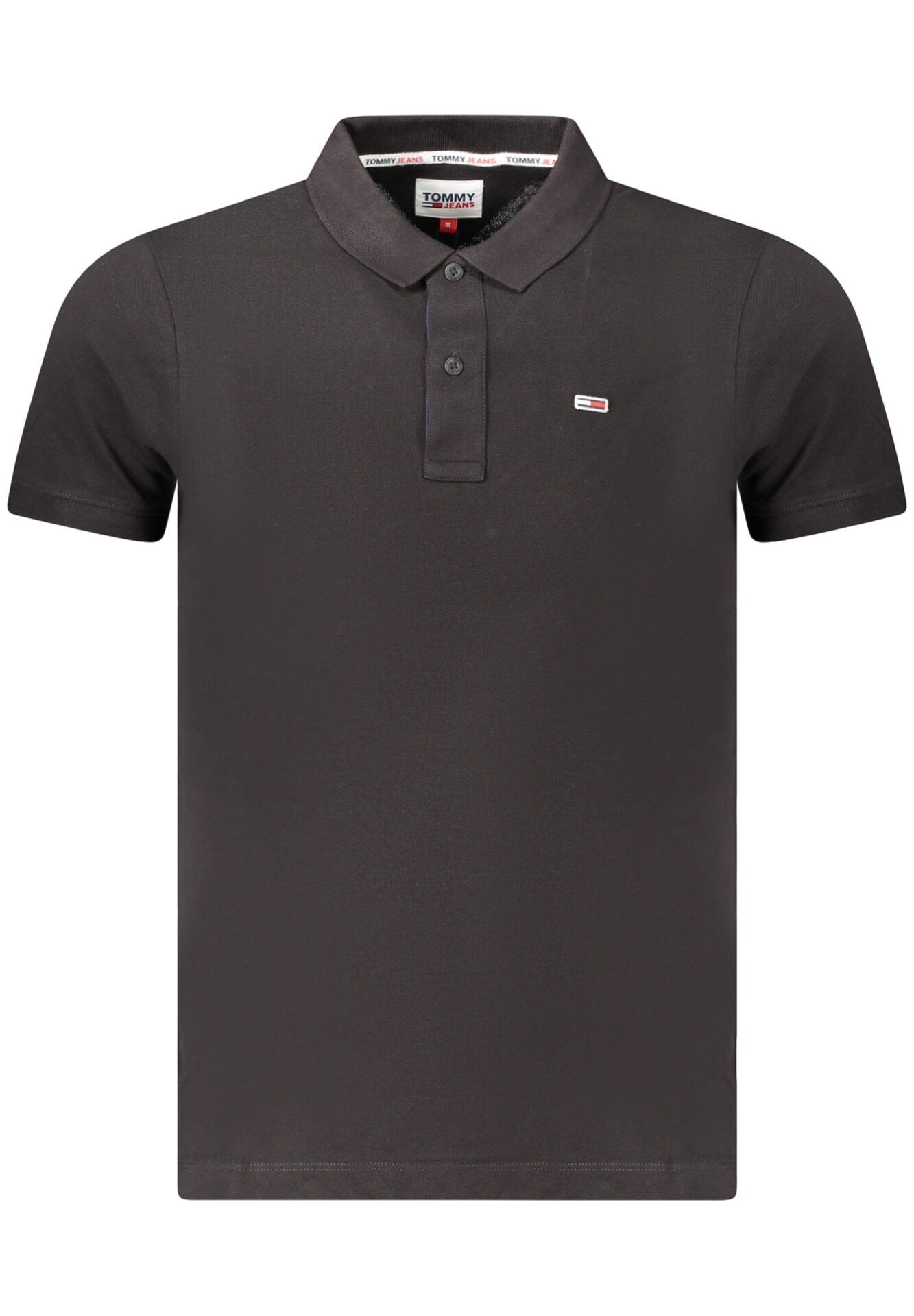 TOMMY HILFIGER MEN'S SHORT SLEEVE POLO BLACK