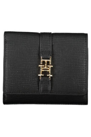 TOMMY HILFIGER juoda moteriška piniginė