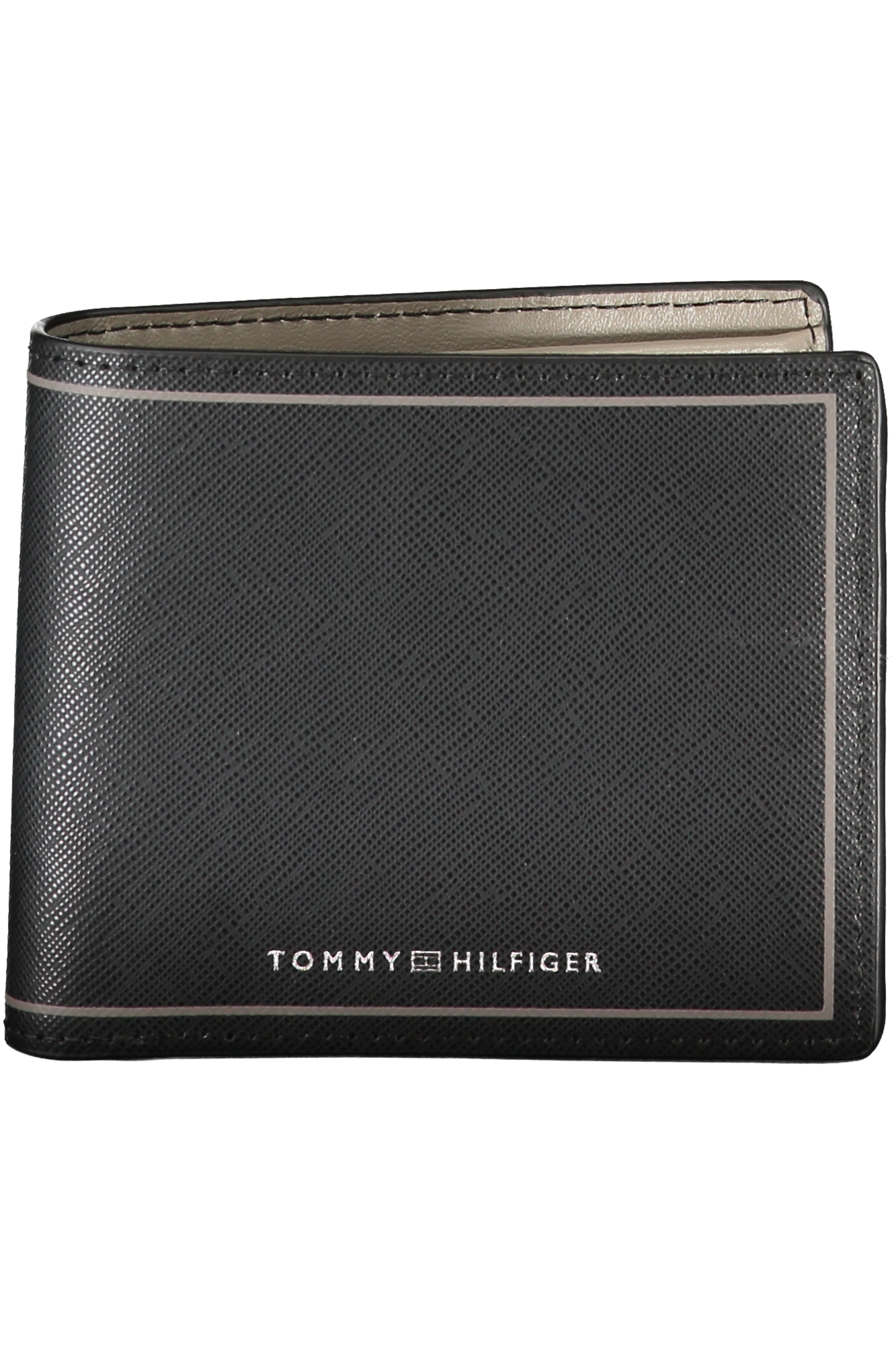 TOMMY HILFIGER juoda vyriška piniginė TOMMY HILFIGER juoda vyriška piniginė