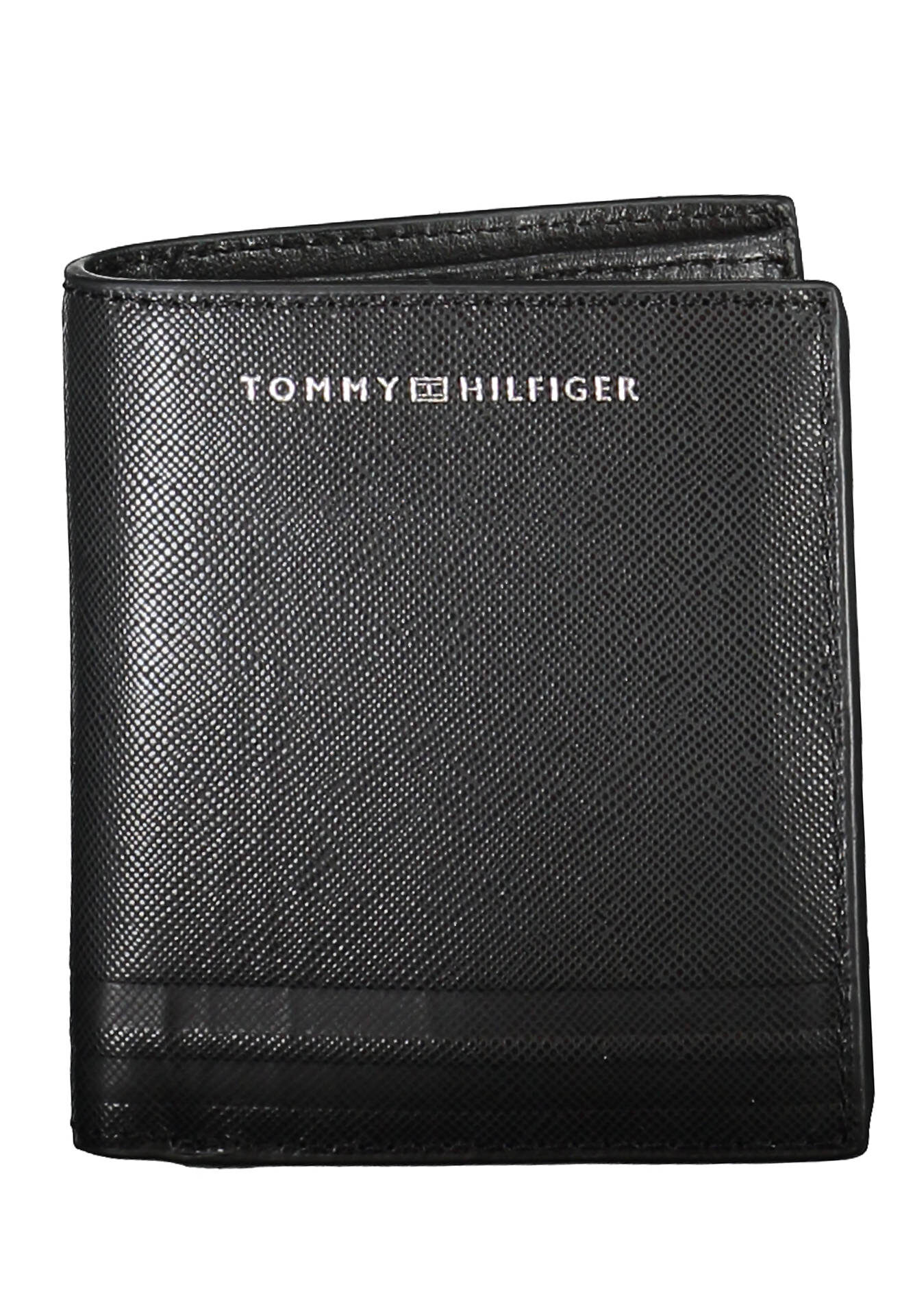 TOMMY HILFIGER BLACK MAN WALLET