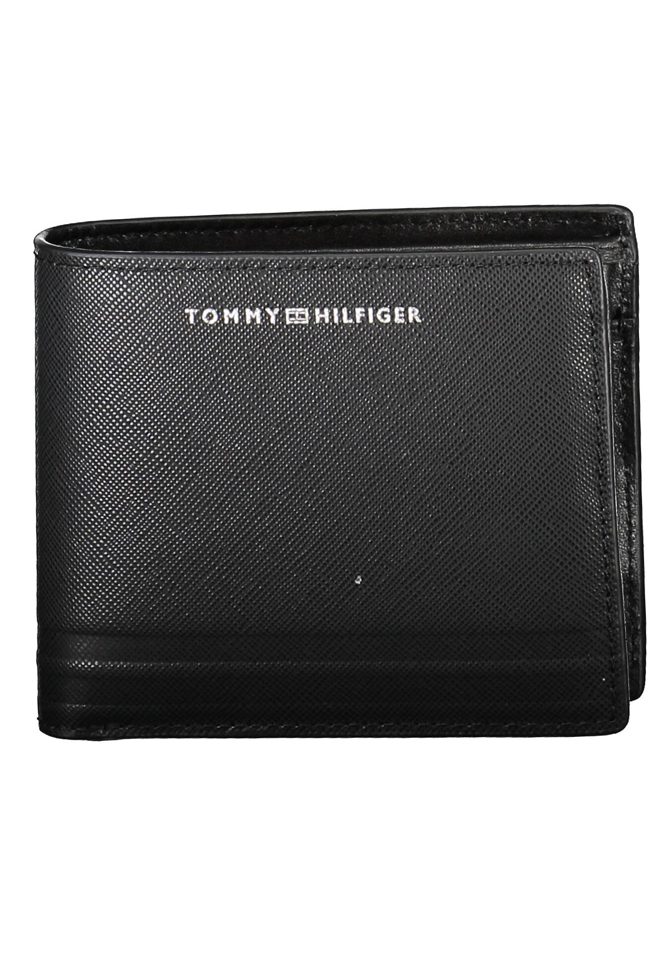 TOMMY HILFIGER BLACK MAN WALLET