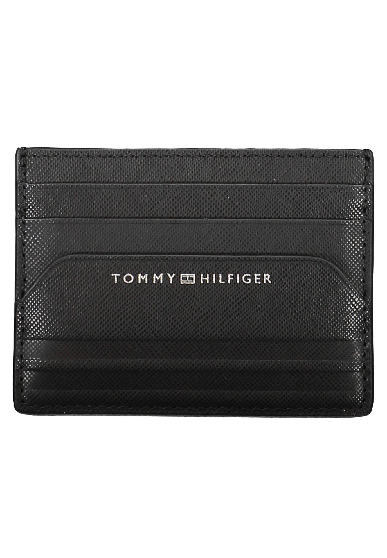 TOMMY HILFIGER BLACK MAN WALLET