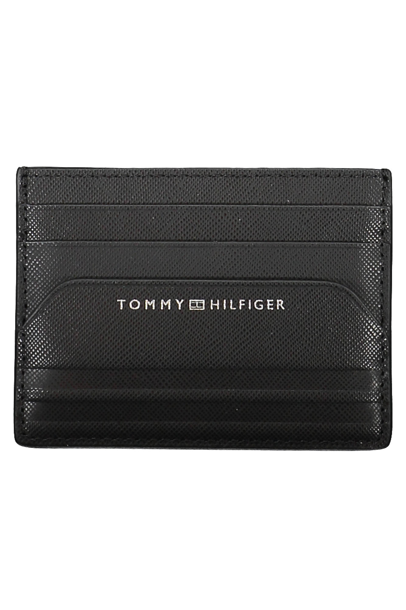 TOMMY HILFIGER juoda vyriška piniginė TOMMY HILFIGER juoda vyriška piniginė