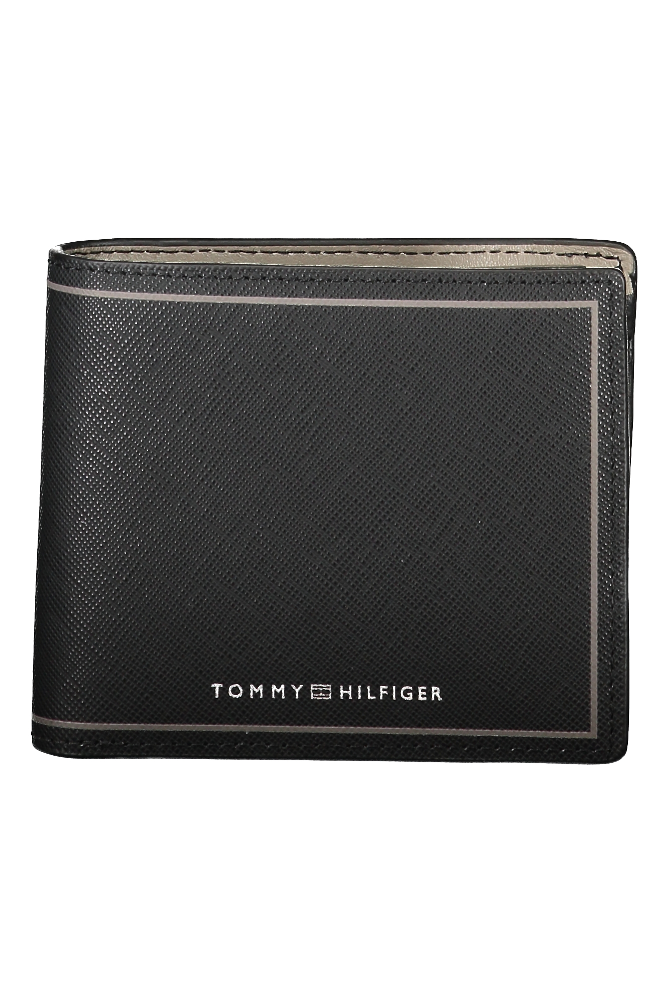 TOMMY HILFIGER juoda vyriška piniginė TOMMY HILFIGER juoda vyriška piniginė