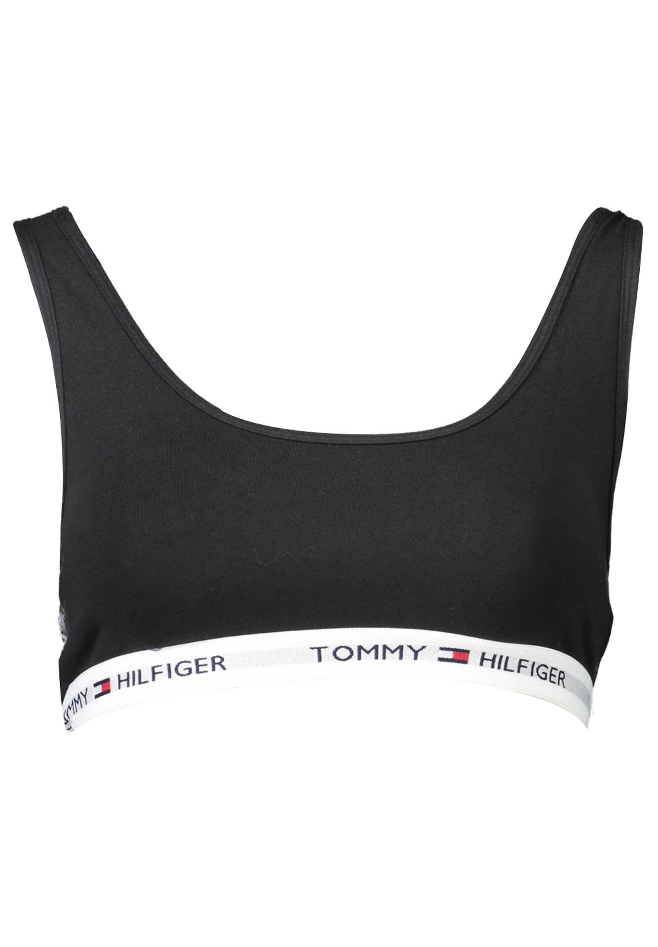 TOMMY HILFIGER BALCONY BRA WOMAN BLACK