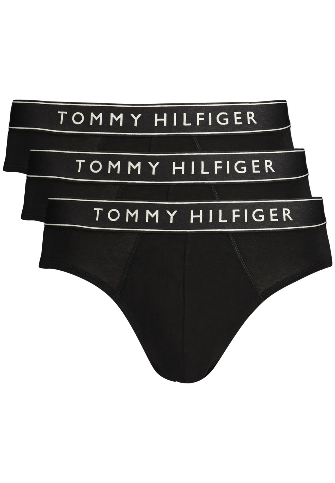 TOMMY HILFIGER MEN'S BLACK BRIEFS