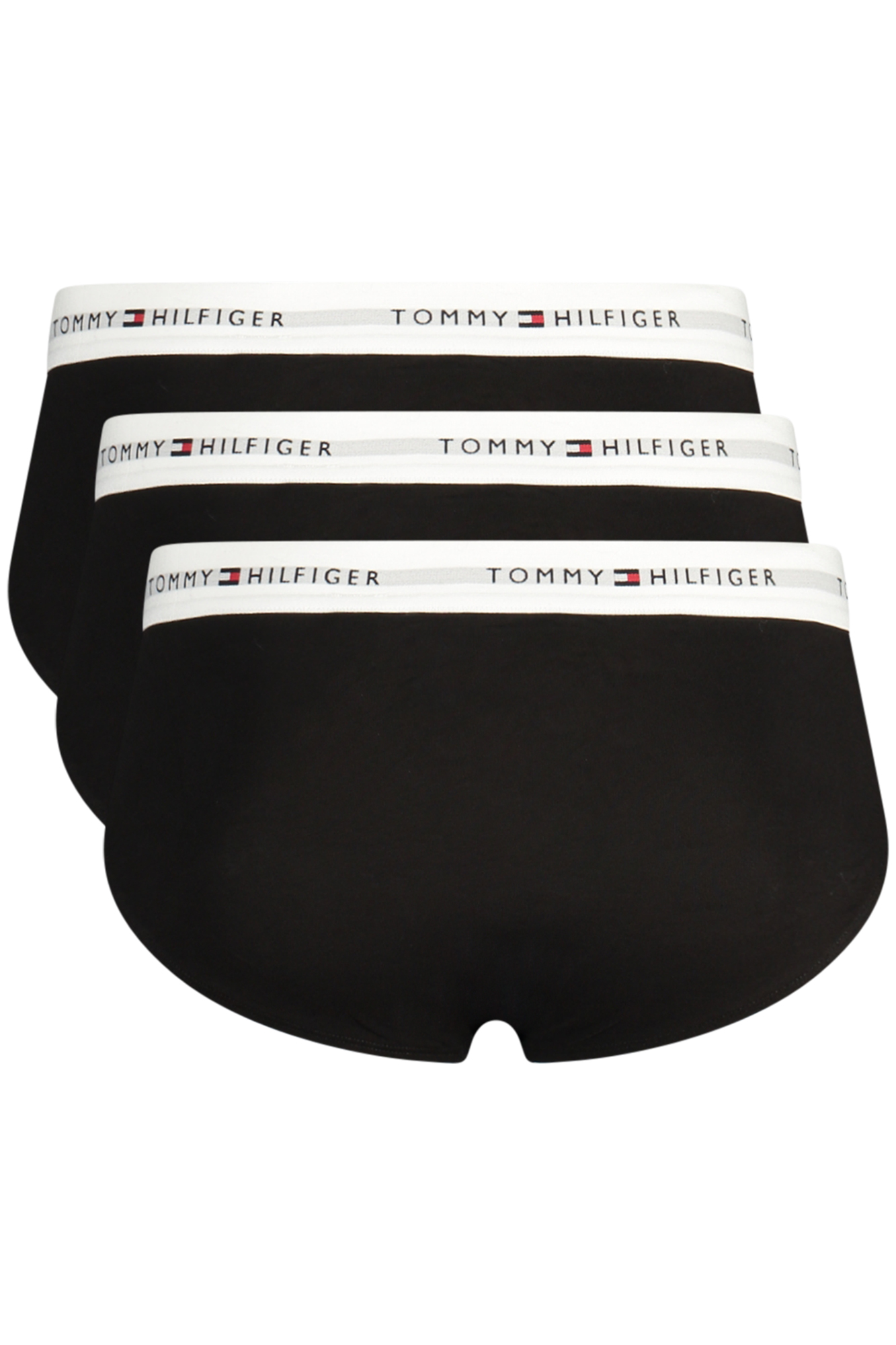 TOMMY HILFIGER MEN'S BLACK BRIEFS TOMMY HILFIGER MEN'S BLACK BRIEFS - Image 2