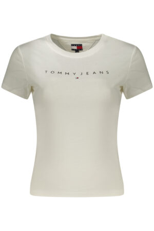 TOMMY HILFIGER WOMEN'S SHORT-SLEEVE T-SHIRT WHITE