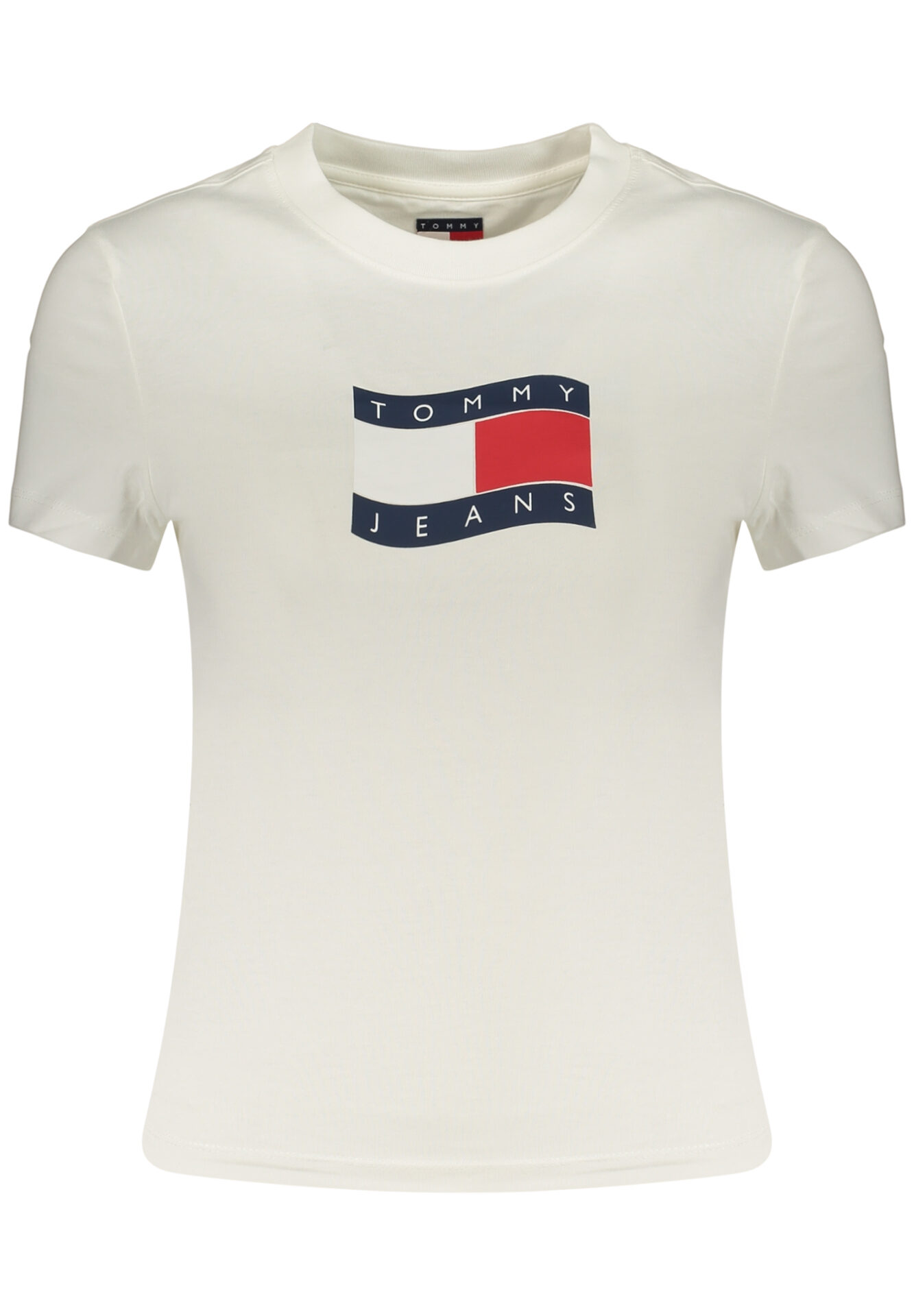 TOMMY HILFIGER WOMEN'S SHORT-SLEEVE T-SHIRT WHITE