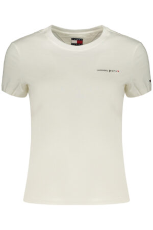 TOMMY HILFIGER WOMEN'S SHORT-SLEEVE T-SHIRT WHITE