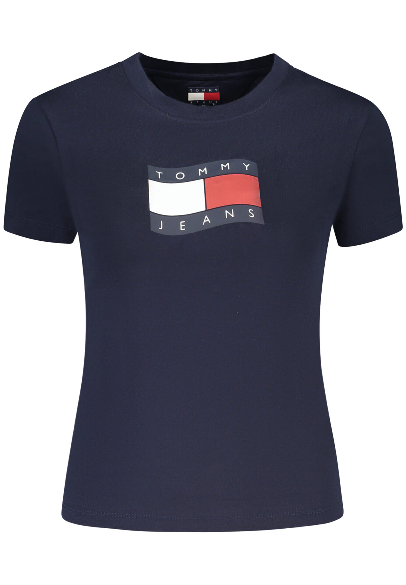 TOMMY HILFIGER WOMEN'S SHORT-SLEEVE T-SHIRT, BLUE