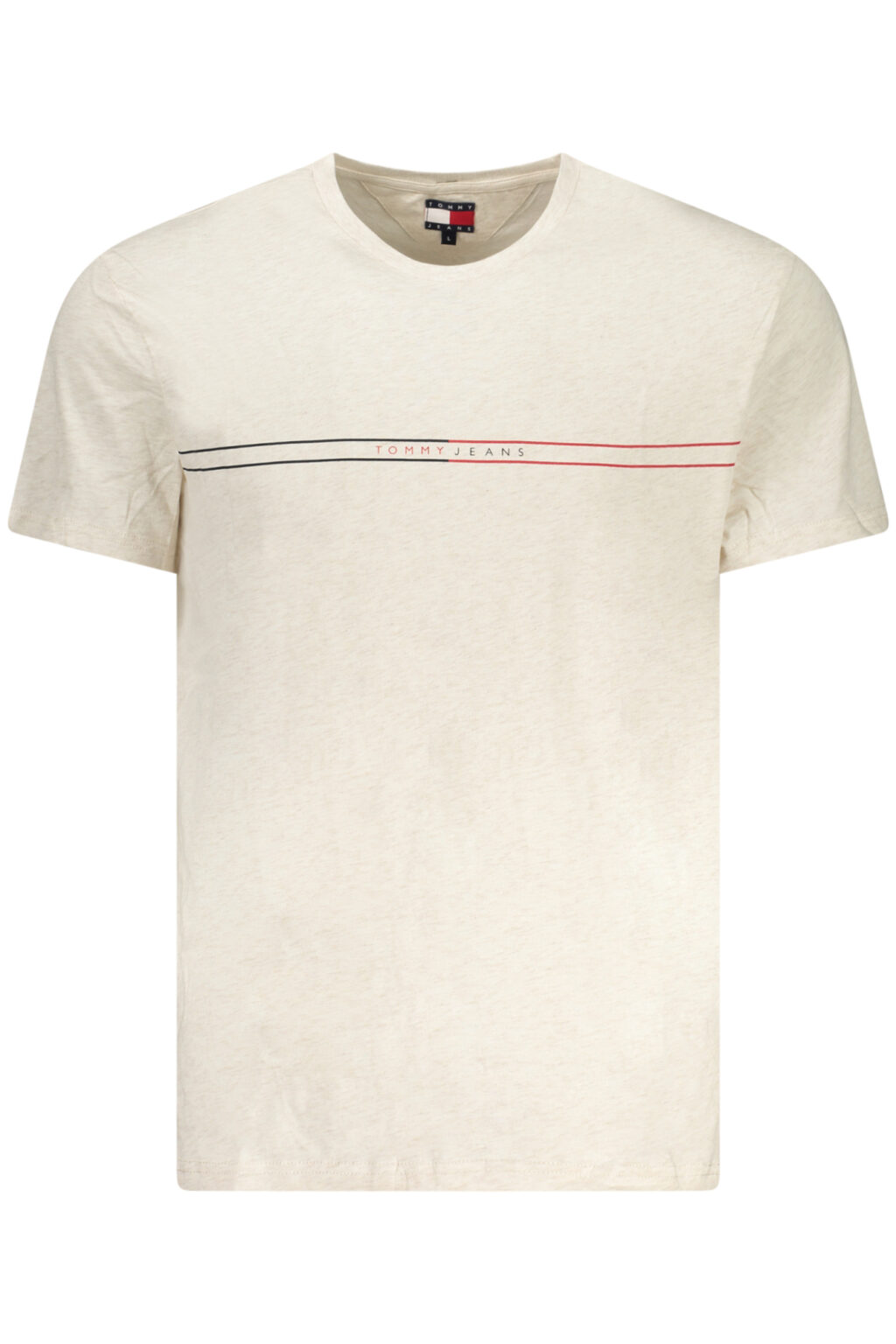 tommyhilfigert-shirtmanichecorteuomobeige_1 TOMMY HILFIGER marškinėliai trumpomis rankovėmis vyrams, smėlio spalvos
