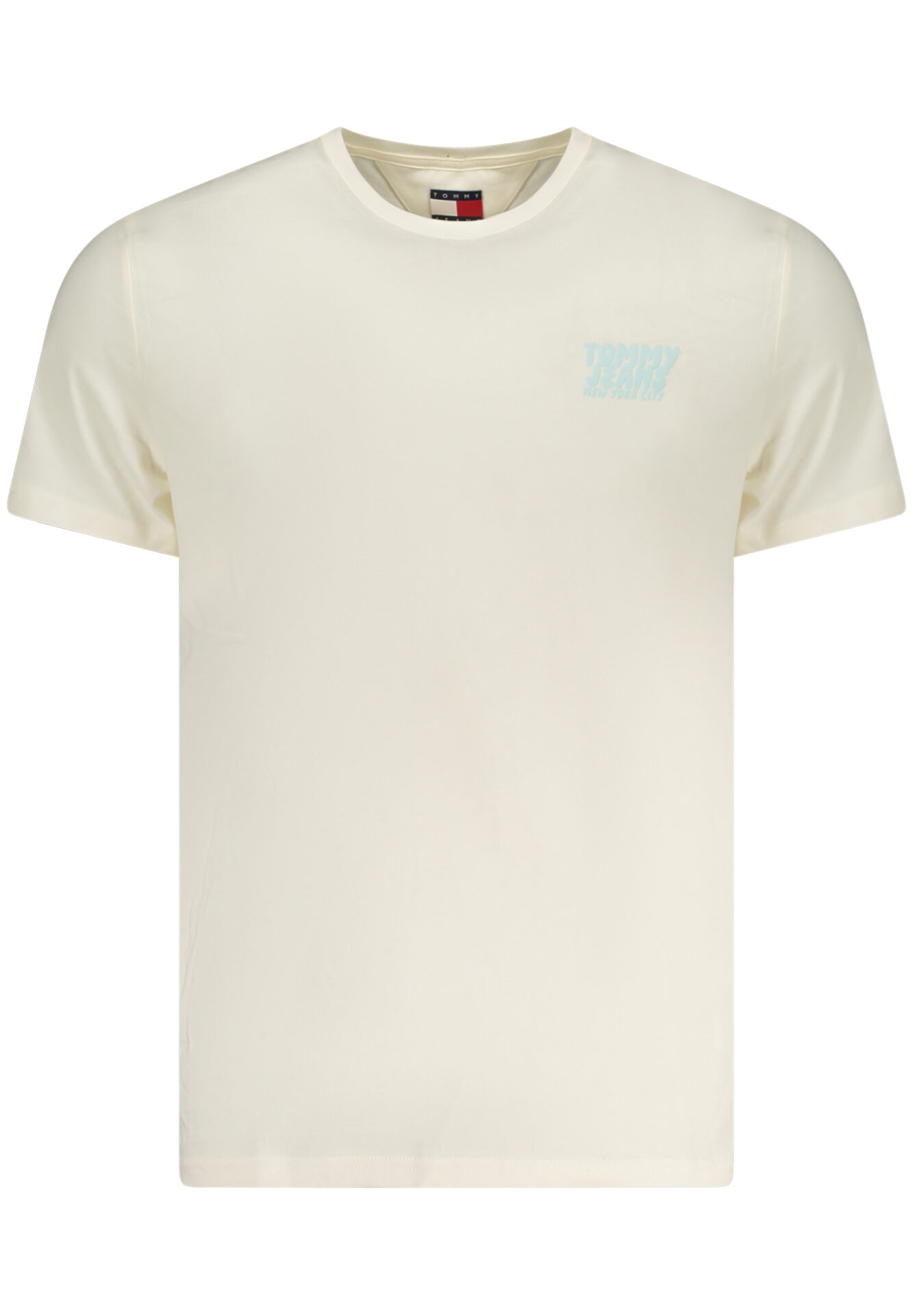 TOMMY HILFIGER SHORT SLEEVE T-SHIRT MEN BEIGE