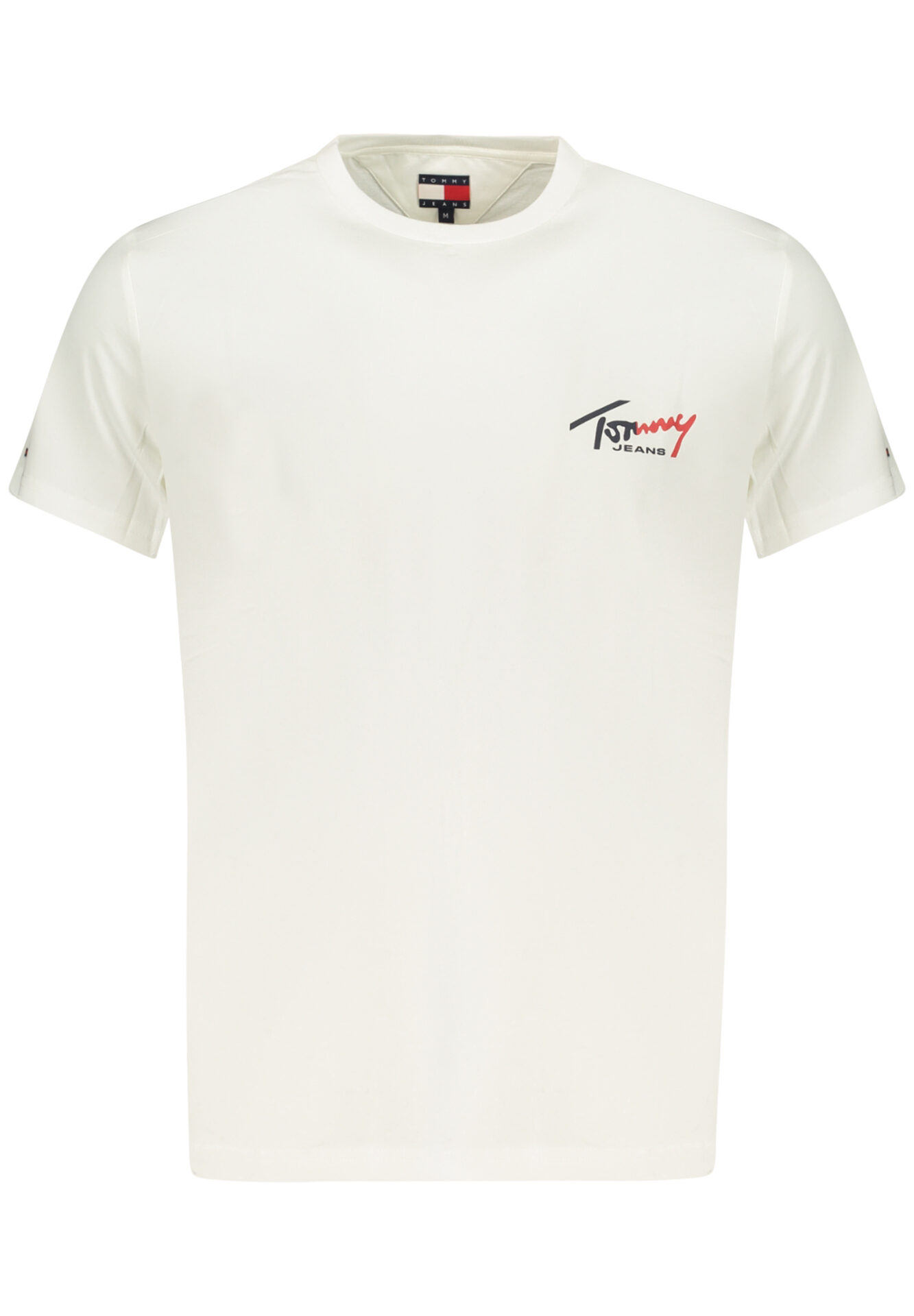 TOMMY HILFIGER MEN'S SHORT-SLEEVE T-SHIRT WHITE