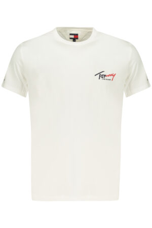TOMMY HILFIGER MEN'S SHORT-SLEEVE T-SHIRT WHITE