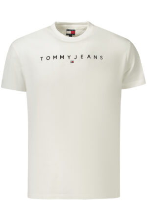 TOMMY HILFIGER MEN'S SHORT-SLEEVE T-SHIRT WHITE