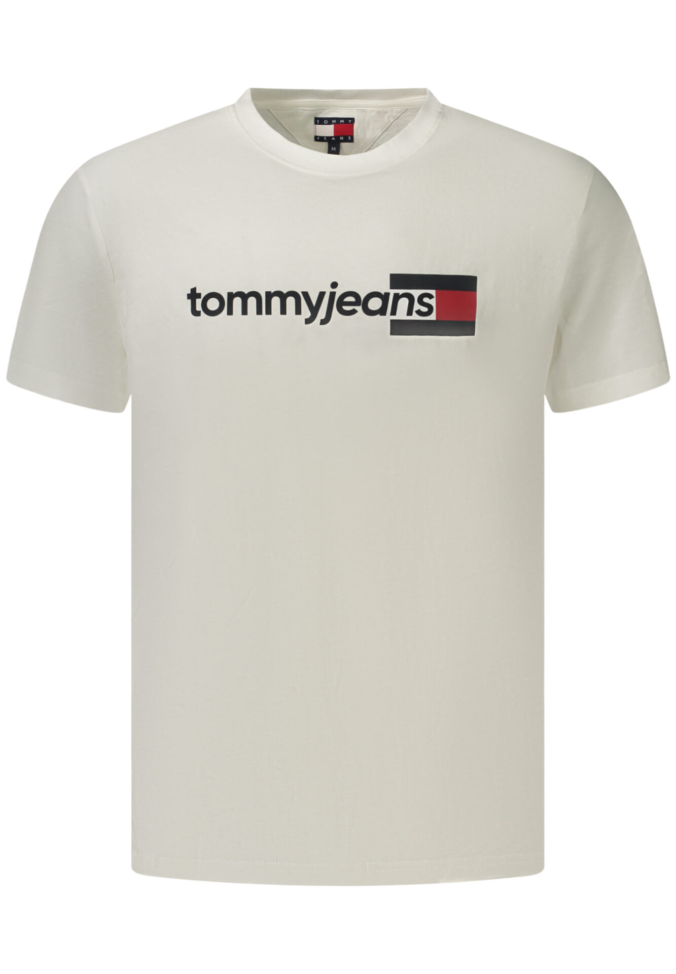 TOMMY HILFIGER MEN'S SHORT-SLEEVE T-SHIRT WHITE