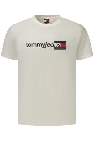 TOMMY HILFIGER MEN'S SHORT-SLEEVE T-SHIRT WHITE