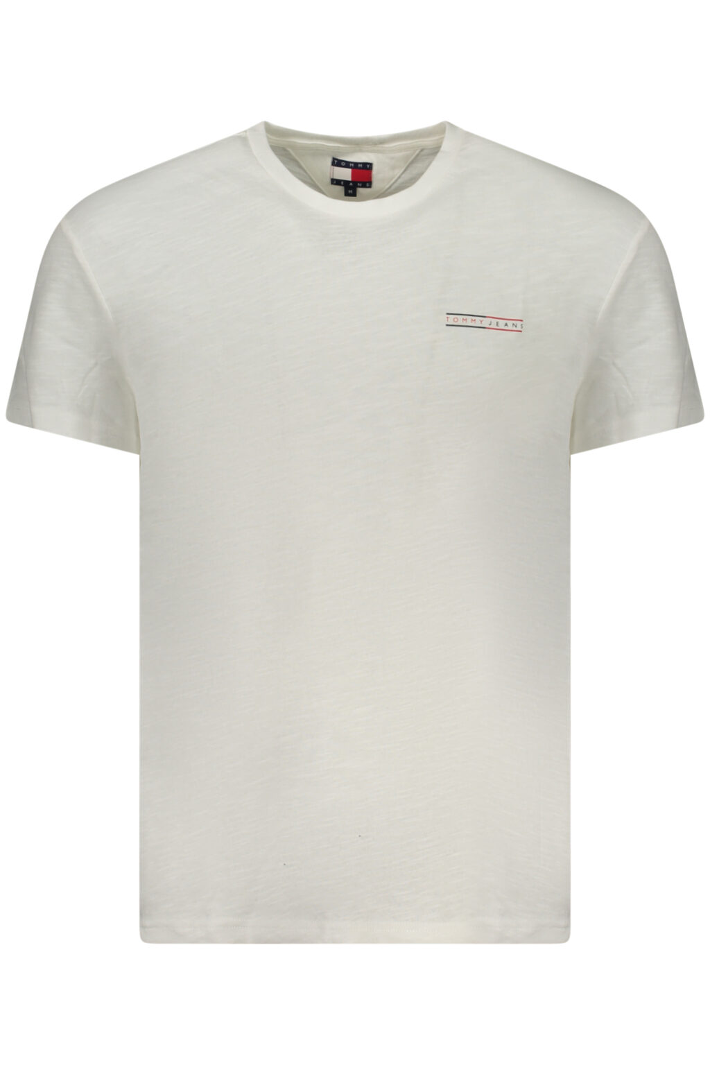 tommyhilfigert-shirtmanichecorteuomobianco_1 TOMMY HILFIGER marškinėliai trumpomis rankovėmis vyrams, balti