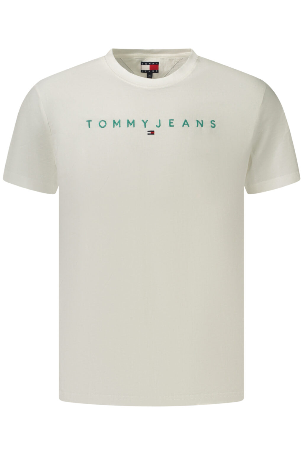 tommyhilfigert-shirtmanichecorteuomobianco_1 TOMMY HILFIGER vyriški marškinėliai trumpomis rankovėmis, balti