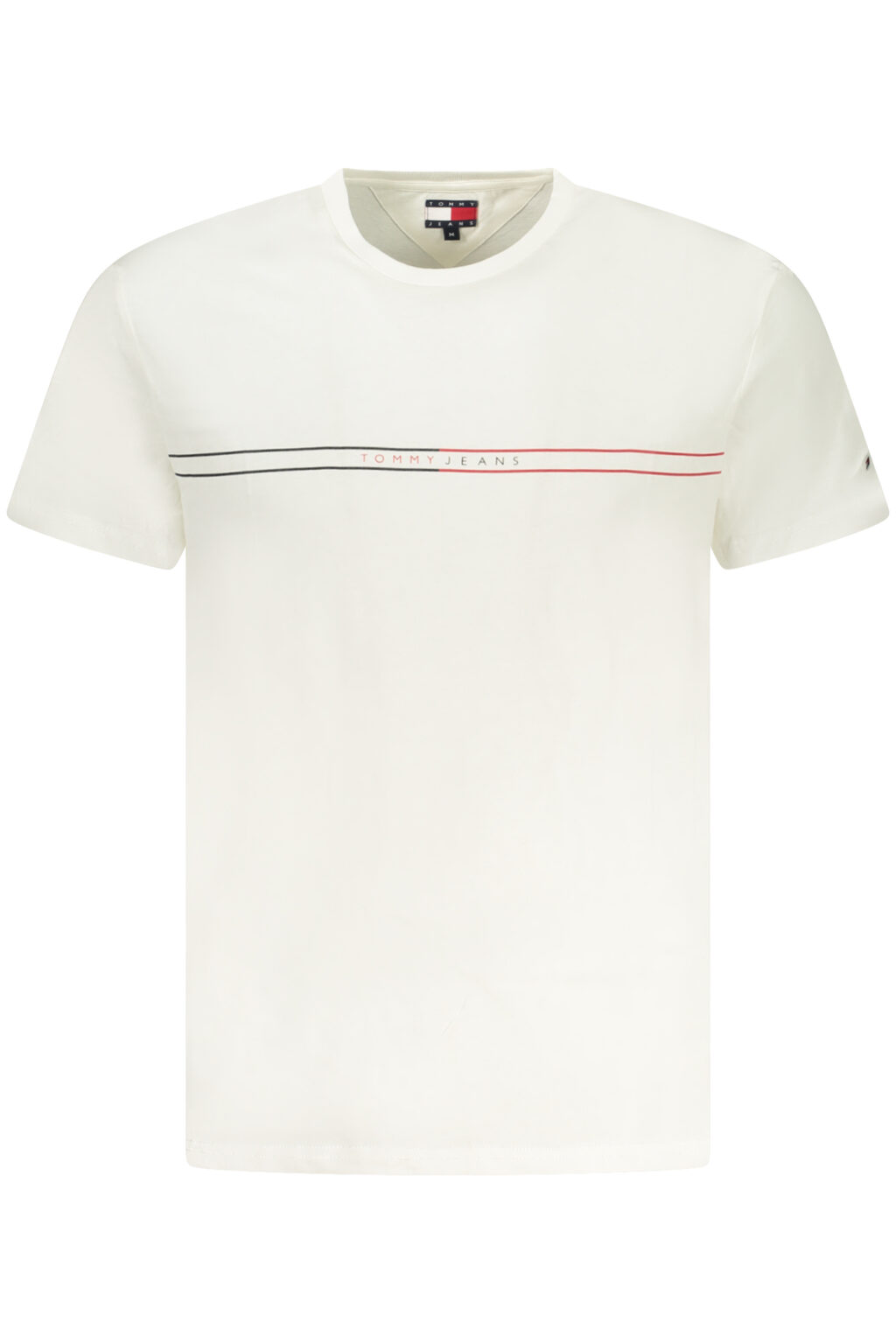 tommyhilfigert-shirtmanichecorteuomobianco_1 TOMMY HILFIGER marškinėliai trumpomis rankovėmis vyrams, balti