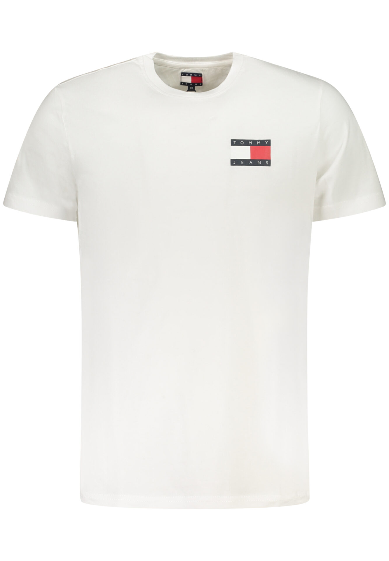 TOMMY HILFIGER MEN'S SHORT-SLEEVE T-SHIRT WHITE