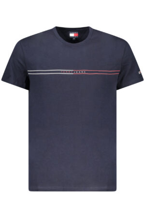 TOMMY HILFIGER MEN'S SHORT SLEEVE T-SHIRT BLUE