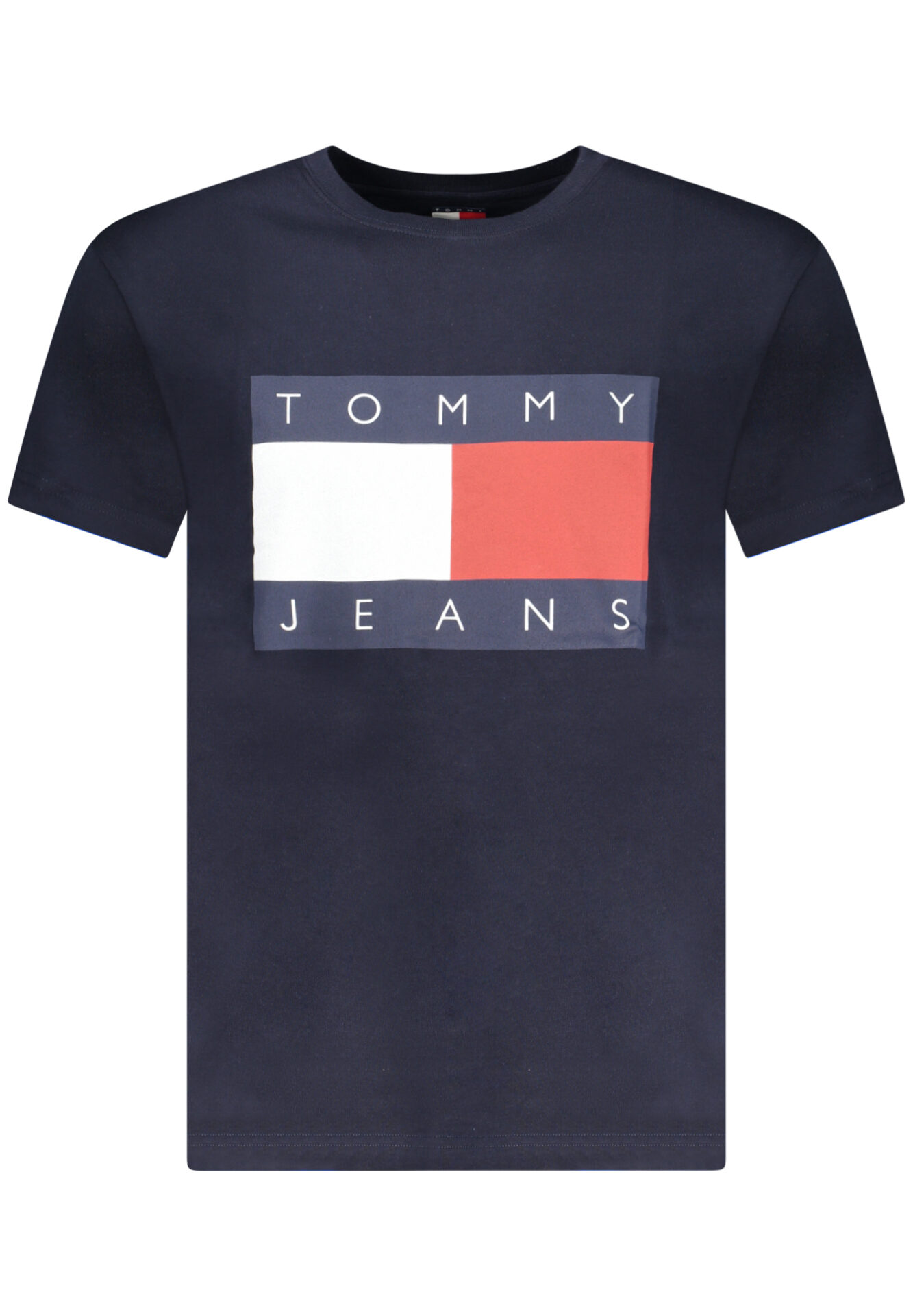 TOMMY HILFIGER MEN'S SHORT-SLEEVE T-SHIRT BLUE