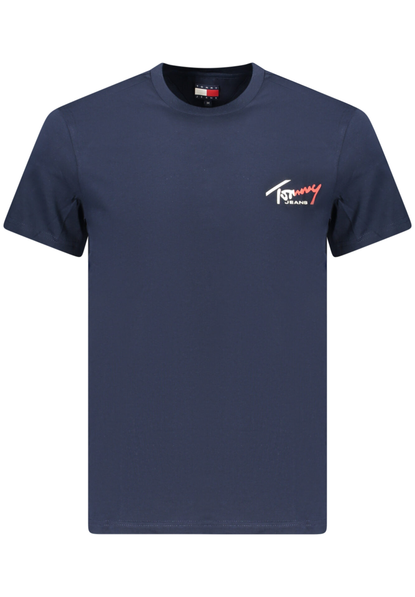 TOMMY HILFIGER MEN'S SHORT-SLEEVE T-SHIRT BLUE