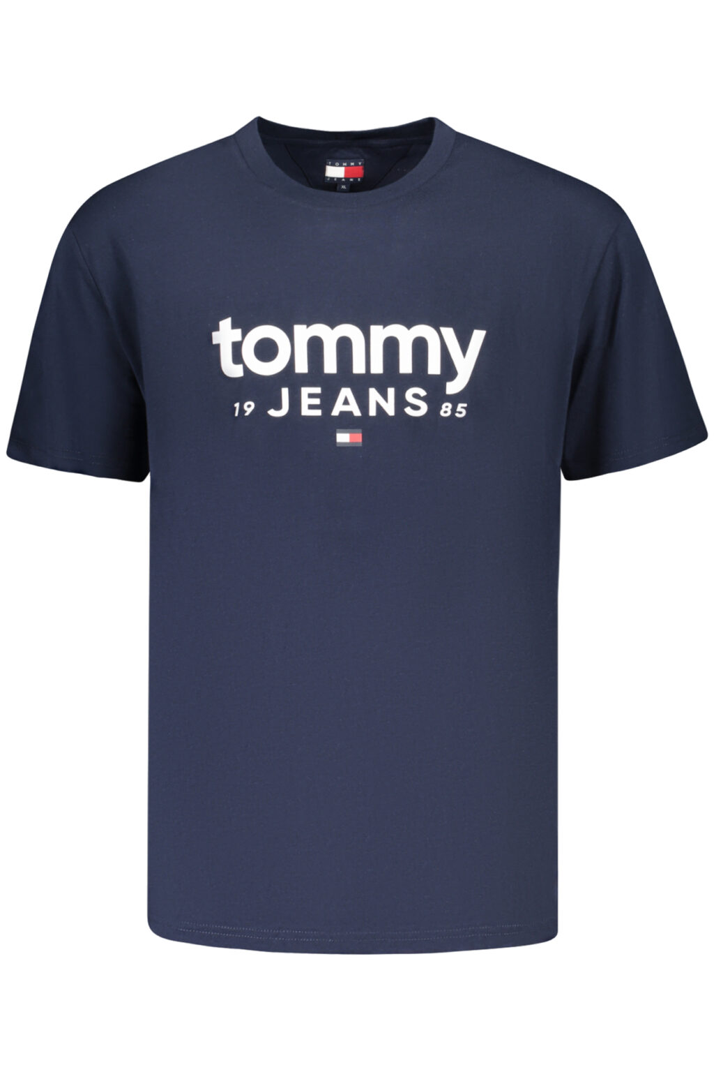 tommyhilfigert-shirtmanichecorteuomoblu_1 TOMMY HILFIGER vyriški marškinėliai trumpomis rankovėmis, mėlyni