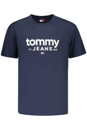 TOMMY HILFIGER vyriški marškinėliai trumpomis rankovėmis, mėlyni