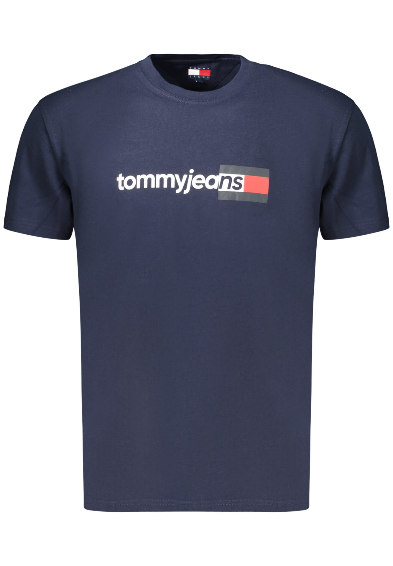 TOMMY HILFIGER MEN'S SHORT-SLEEVE T-SHIRT BLUE