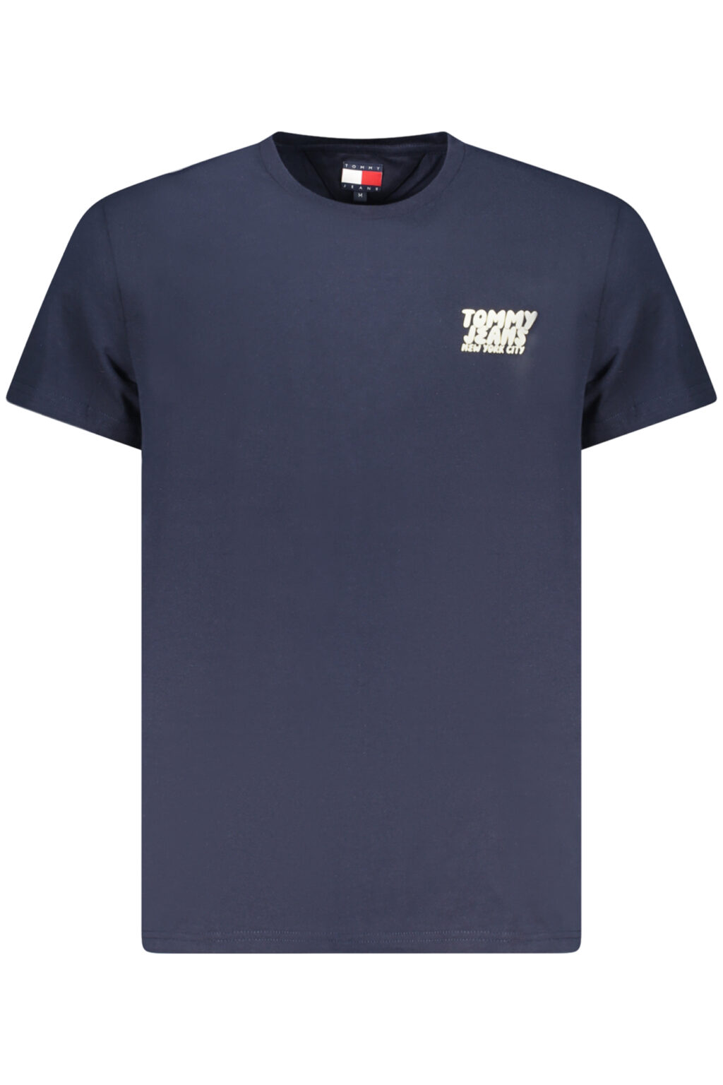 tommyhilfigert-shirtmanichecorteuomoblu_1 TOMMY HILFIGER vyriški marškinėliai trumpomis rankovėmis, mėlyni