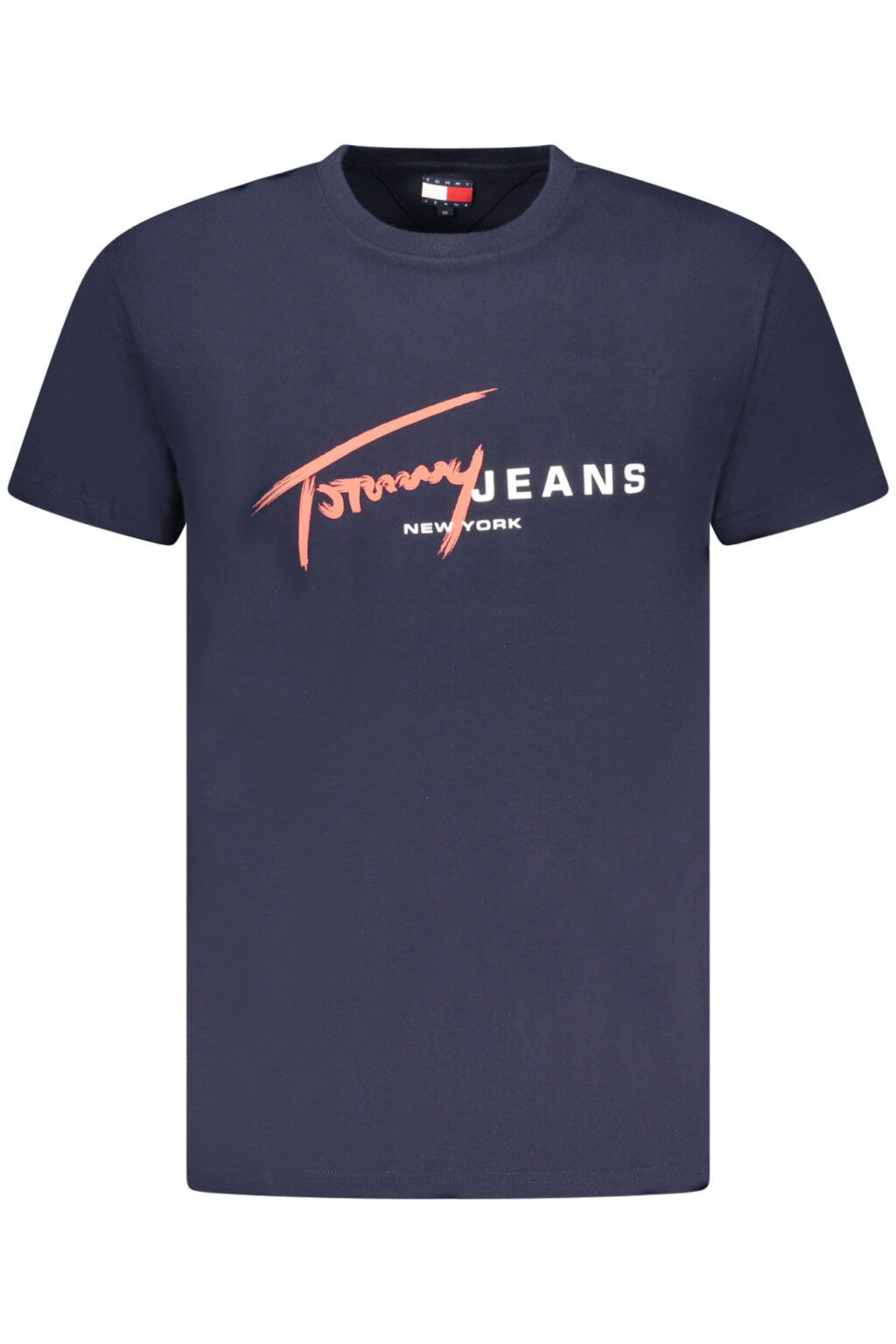 TOMMY HILFIGER vyriški marškinėliai trumpomis rankovėmis, mėlyni