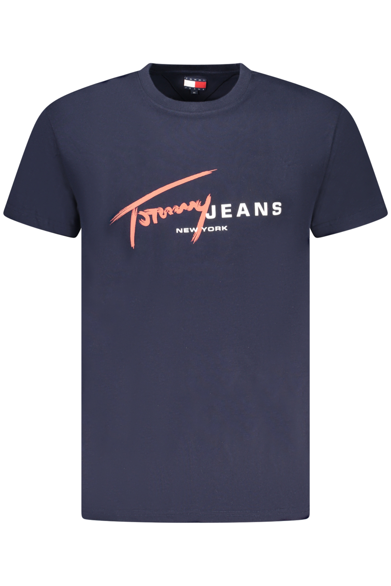 TOMMY HILFIGER MEN'S SHORT SLEEVE T-SHIRT BLUE TOMMY HILFIGER MEN'S SHORT SLEEVE T-SHIRT BLUE