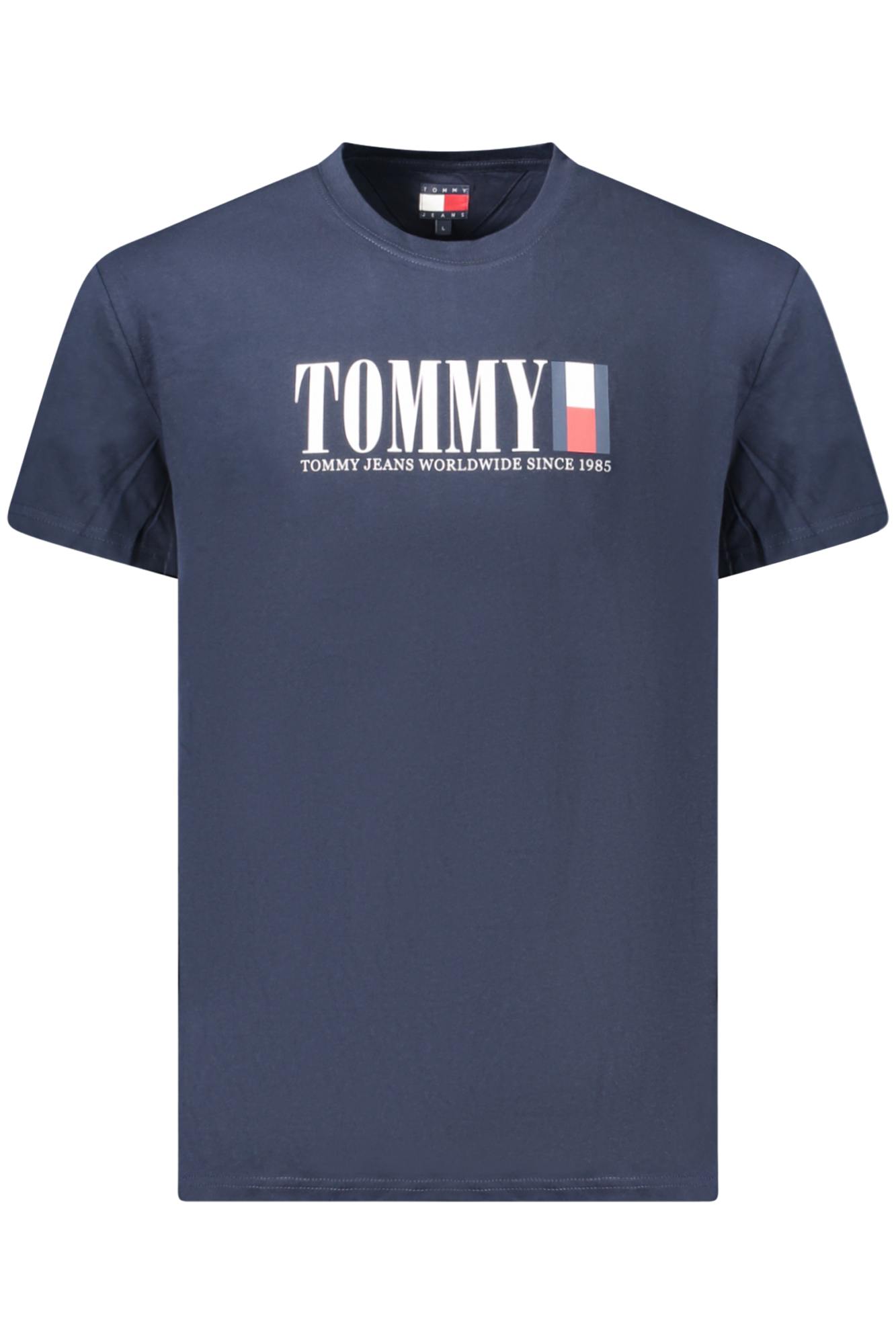 TOMMY HILFIGER MEN'S SHORT-SLEEVE T-SHIRT BLUE TOMMY HILFIGER MEN'S SHORT-SLEEVE T-SHIRT BLUE