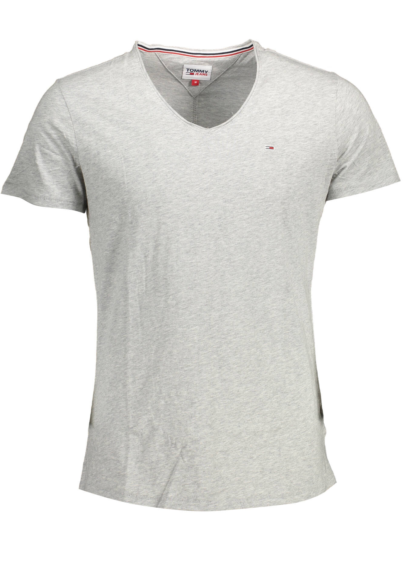 TOMMY HILFIGER MEN'S SHORT SLEEVE T-SHIRT GREY