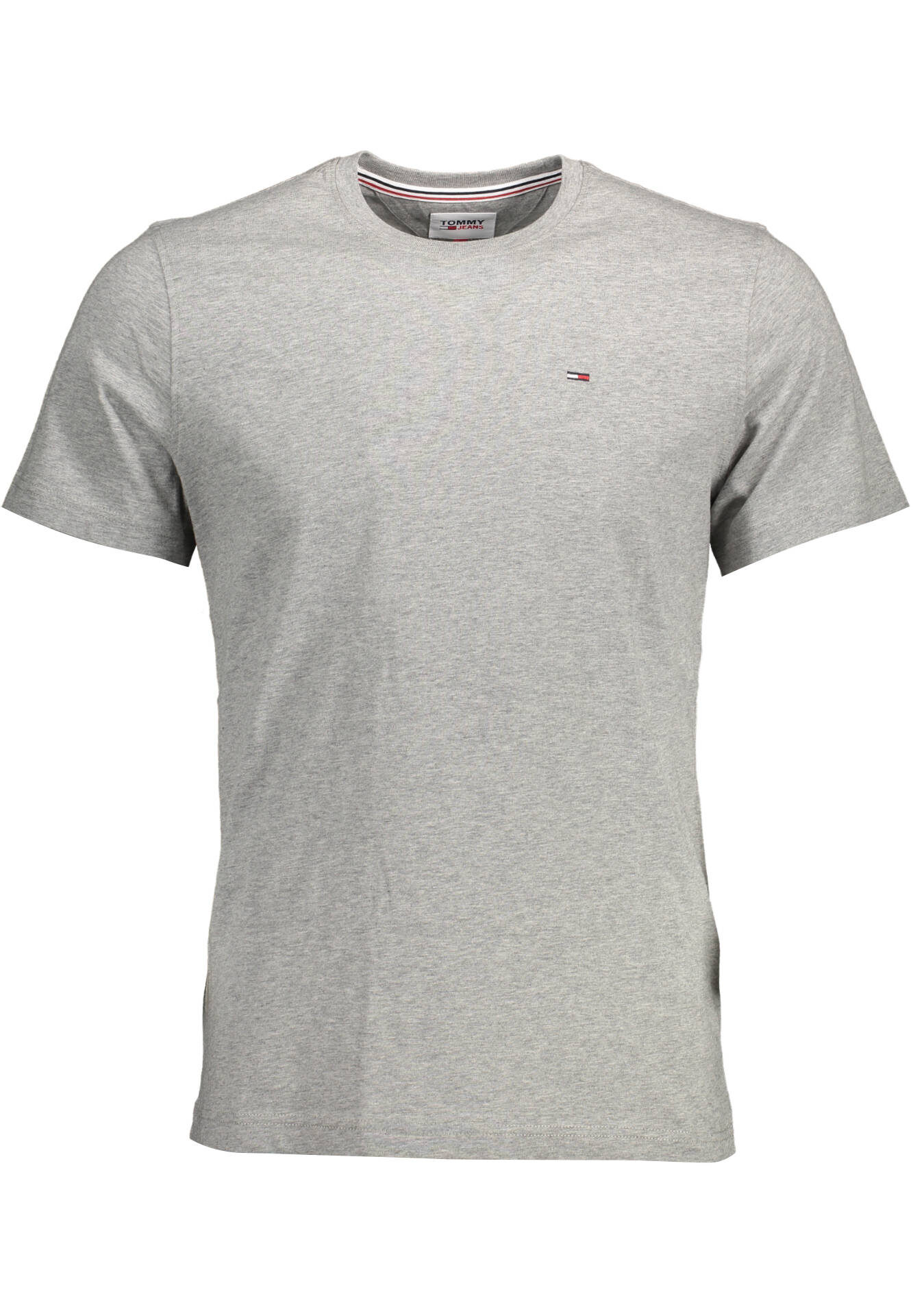 TOMMY HILFIGER MEN'S SHORT SLEEVE T-SHIRT GREY