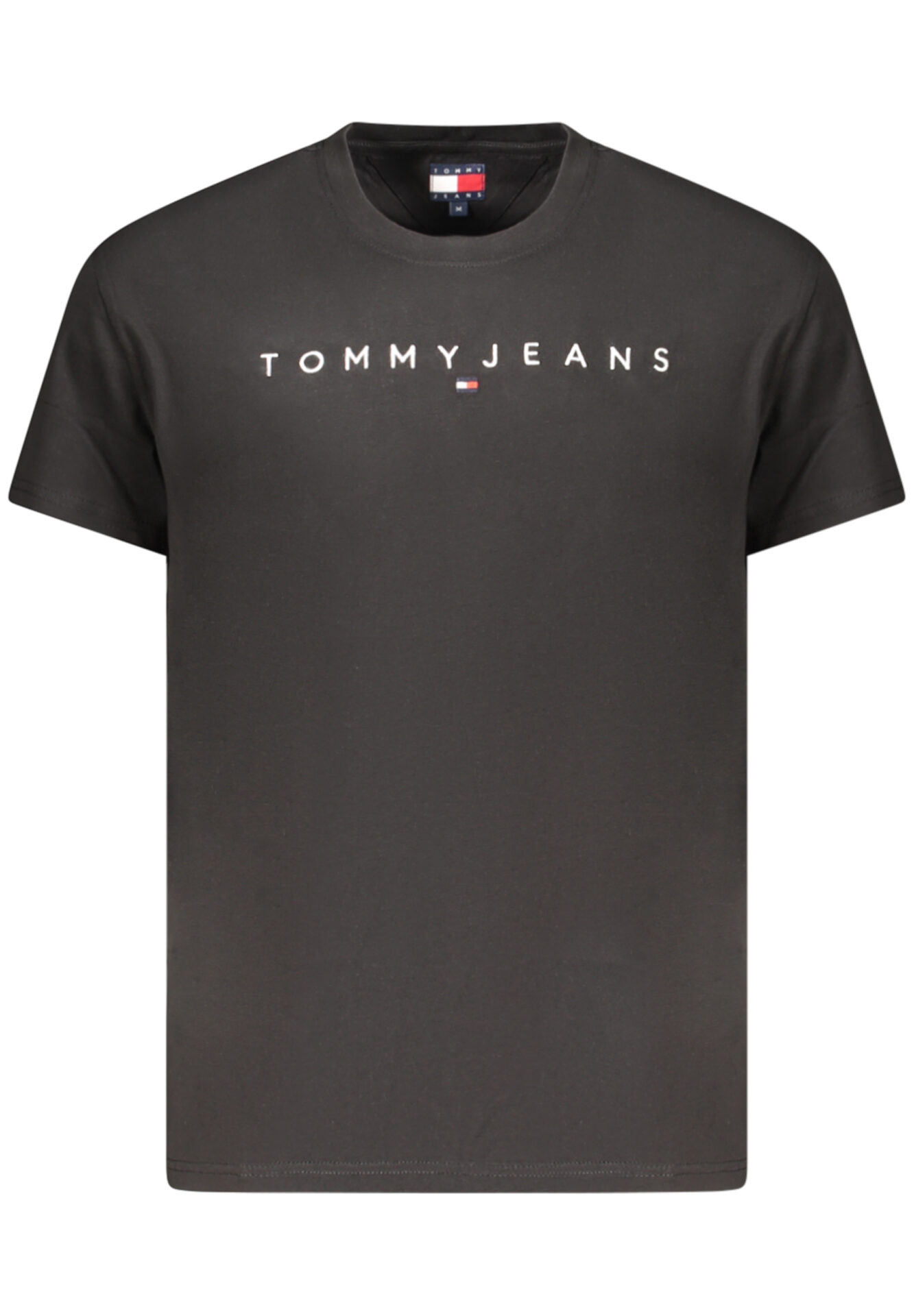 TOMMY HILFIGER MEN'S SHORT-SLEEVE T-SHIRT BLACK