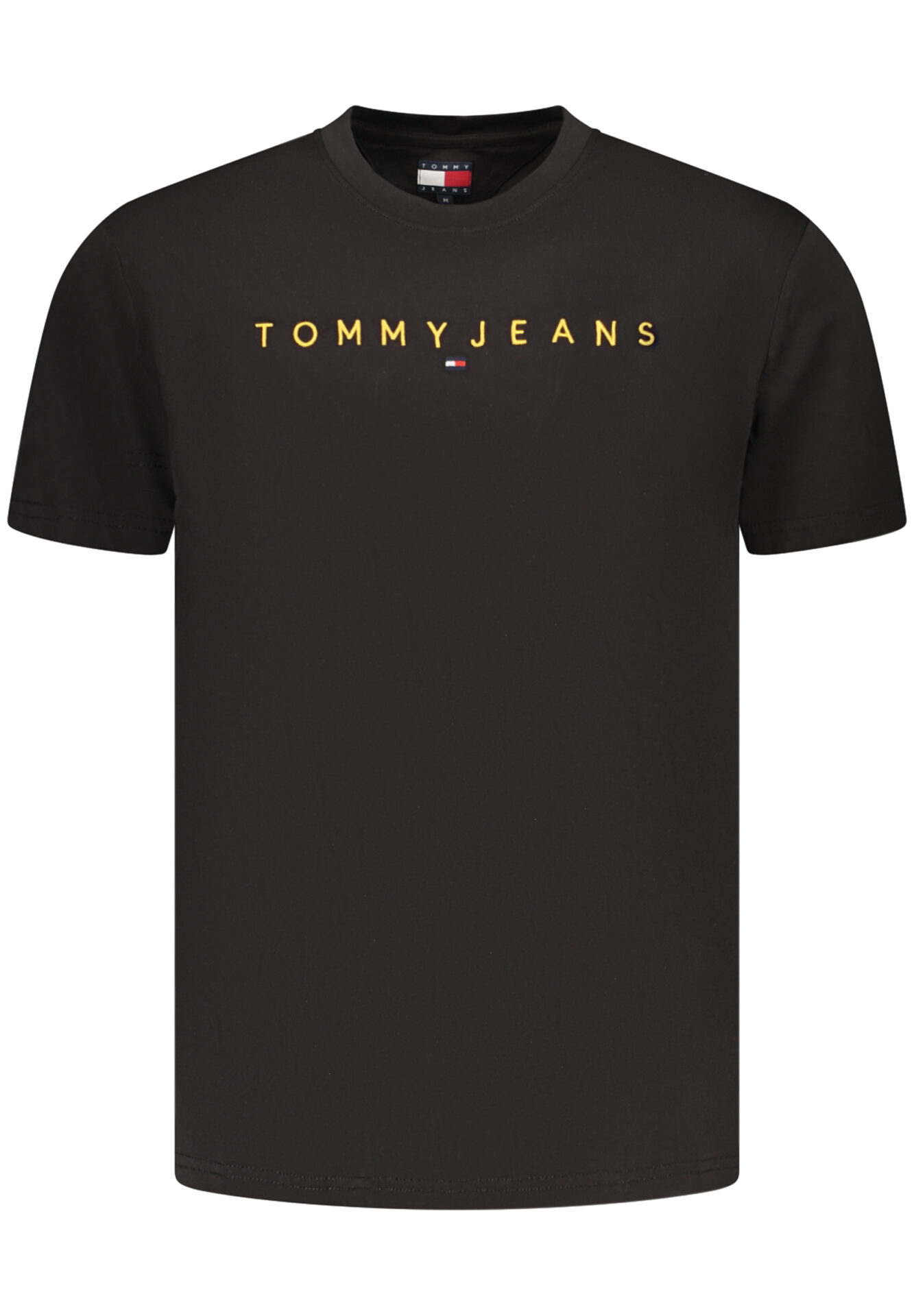 TOMMY HILFIGER MEN'S SHORT-SLEEVE T-SHIRT BLACK