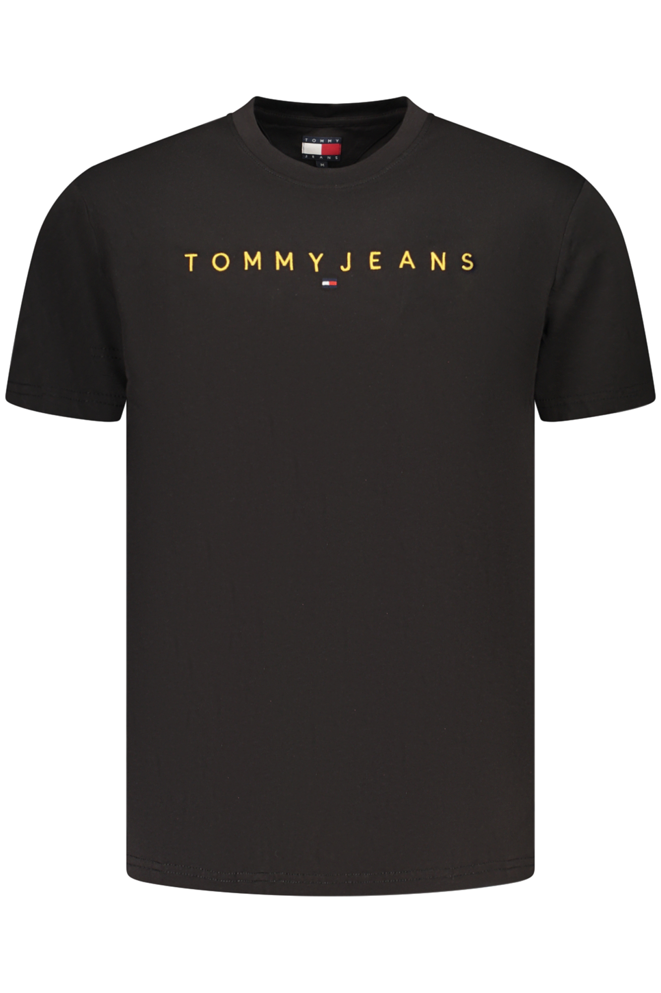 TOMMY HILFIGER MEN'S SHORT-SLEEVE T-SHIRT BLACK TOMMY HILFIGER MEN'S SHORT-SLEEVE T-SHIRT BLACK