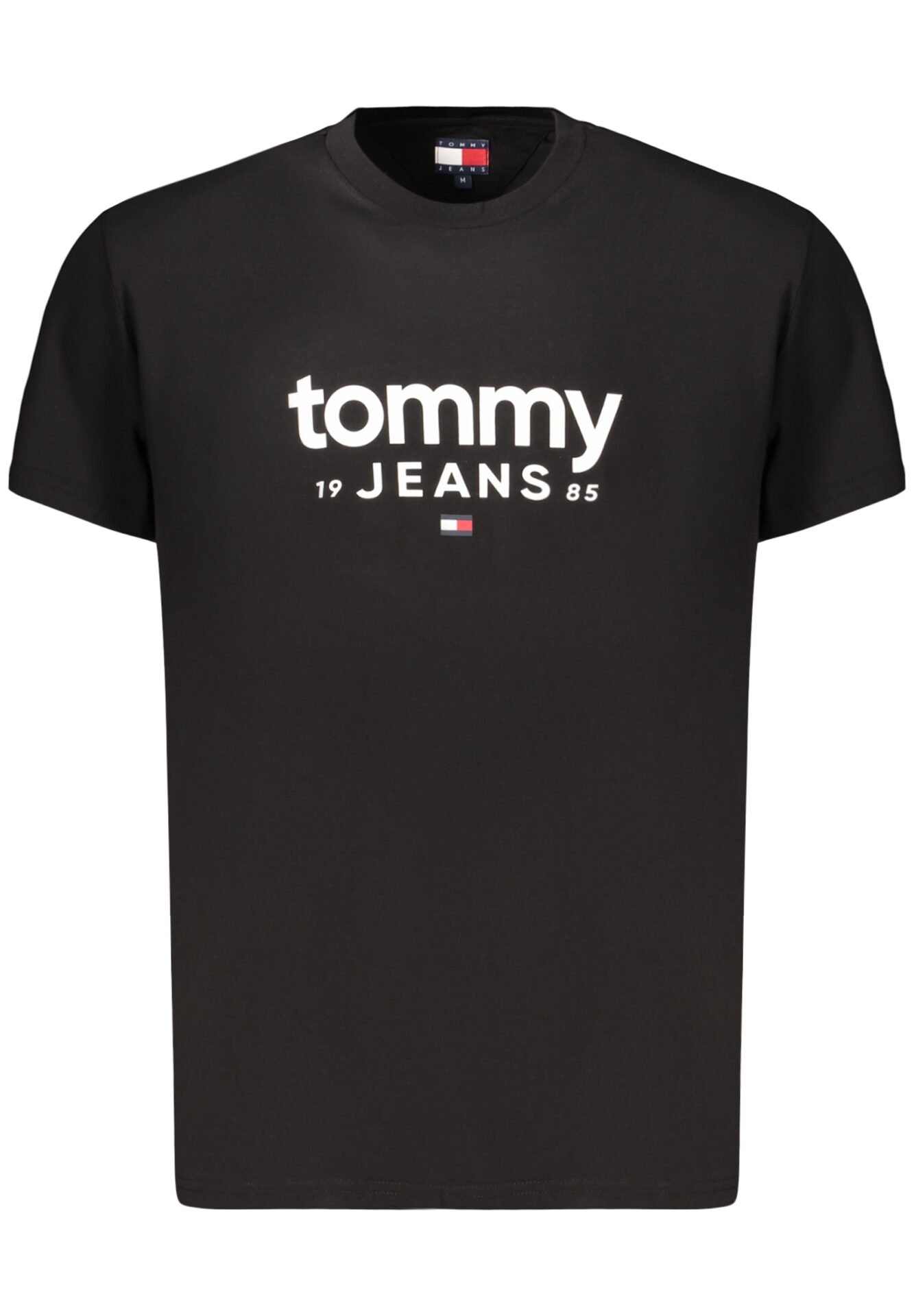 TOMMY HILFIGER MEN'S SHORT-SLEEVE T-SHIRT BLACK