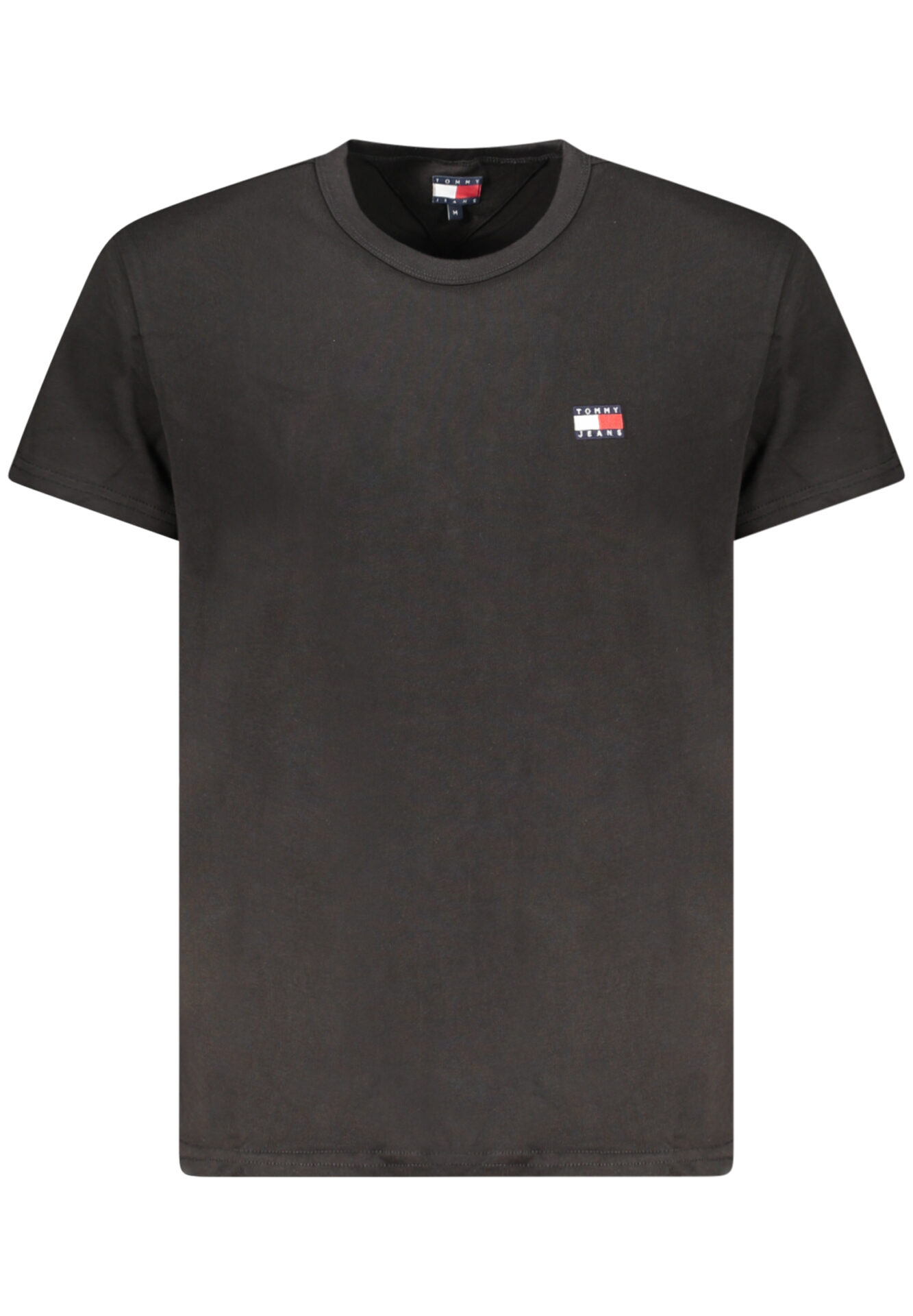 TOMMY HILFIGER SHORT SLEEVE T-SHIRT MEN BLACK