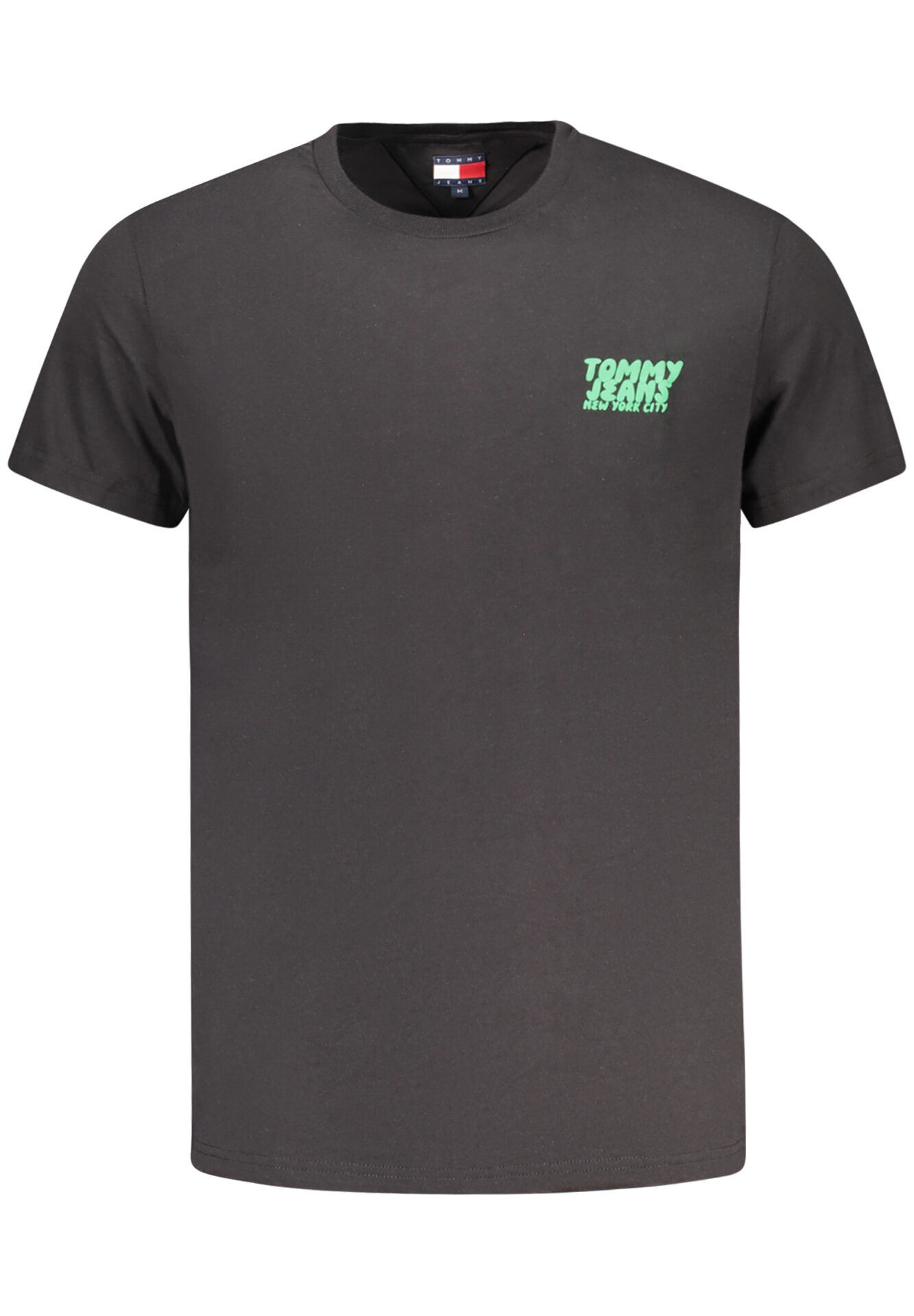 TOMMY HILFIGER SHORT SLEEVE T-SHIRT MEN BLACK
