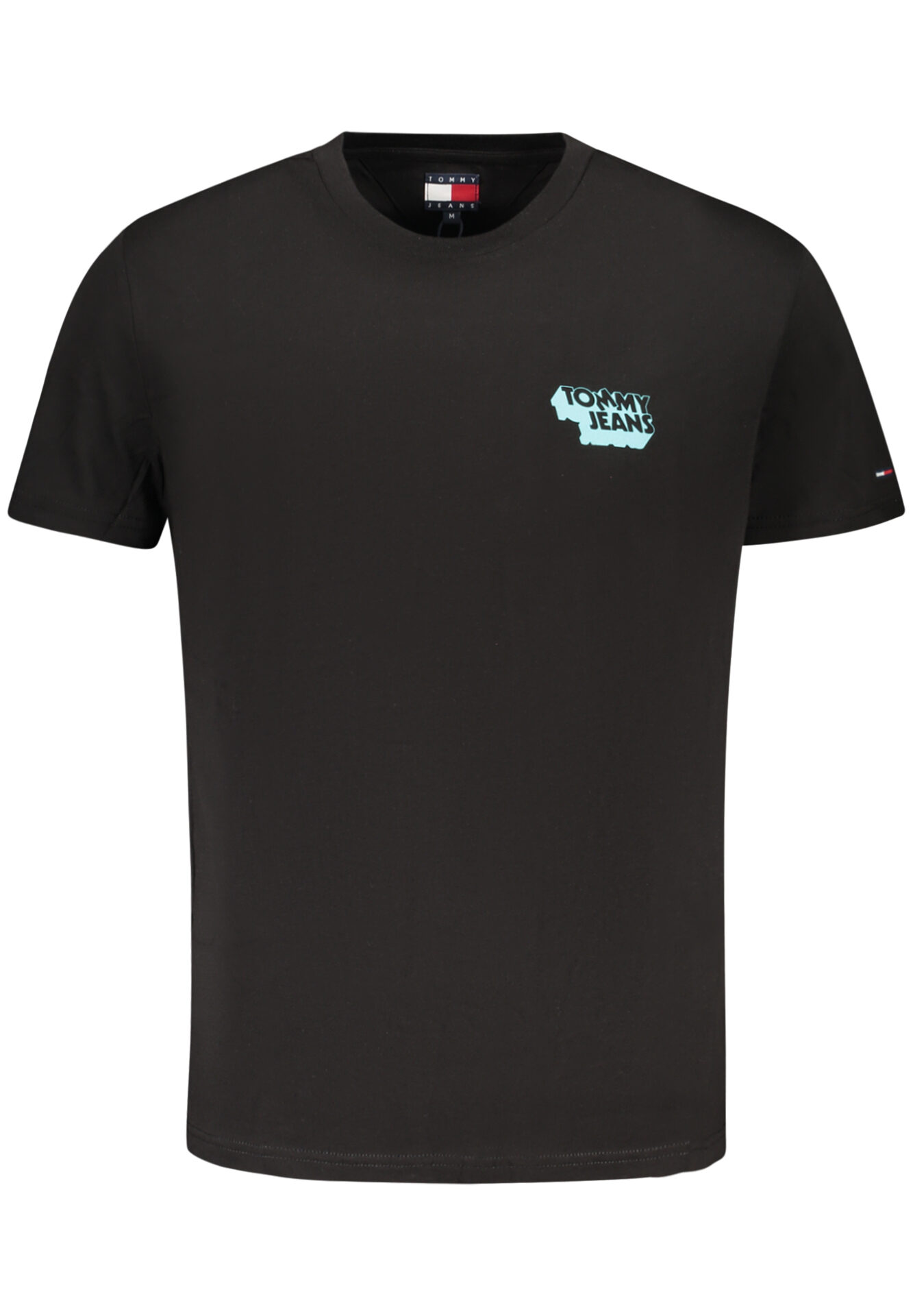 TOMMY HILFIGER MEN'S SHORT-SLEEVE T-SHIRT BLACK